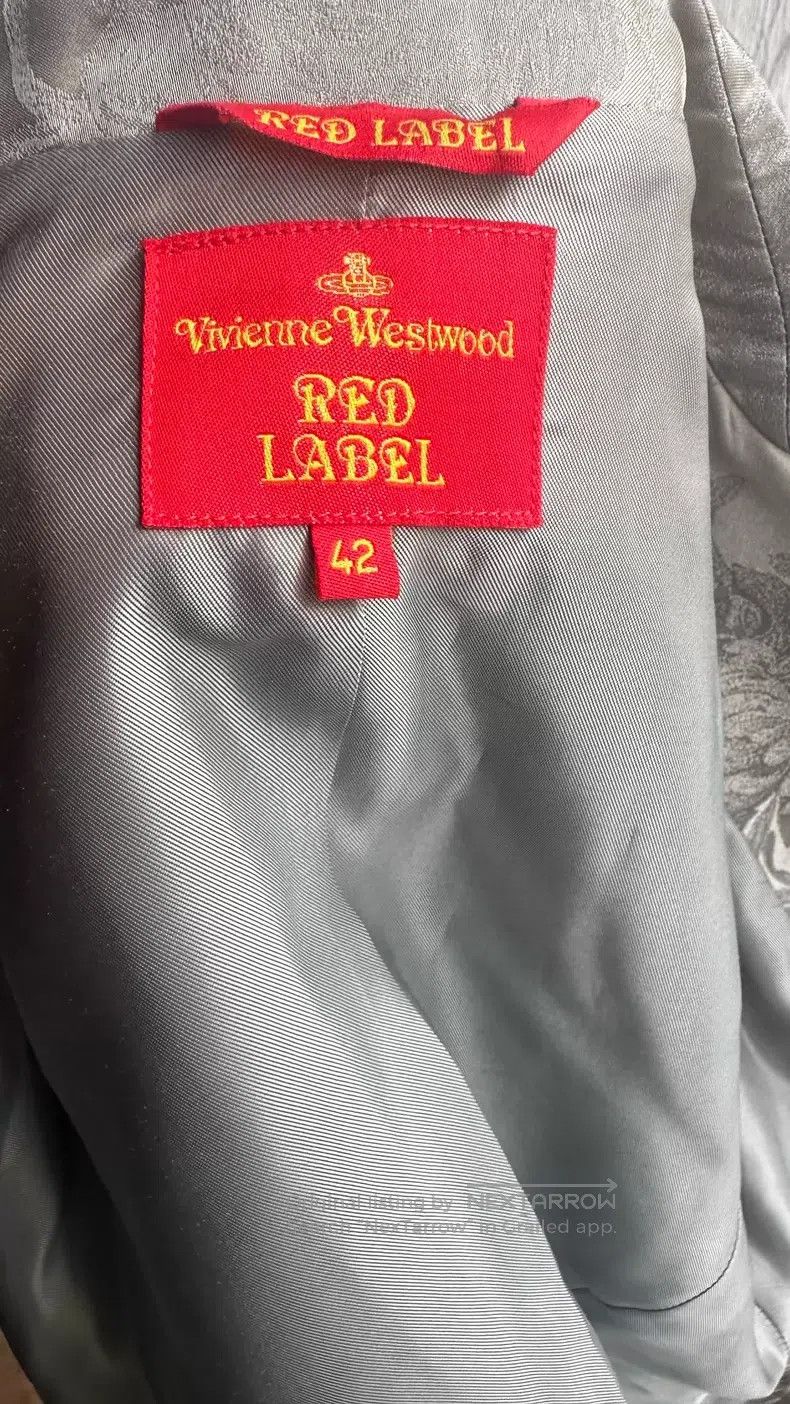 Vivienne Westwood Vivienne Westwood Silver Jacquard Blazer Size M / US 6-8 / IT 42-44 - 7 Thumbnail