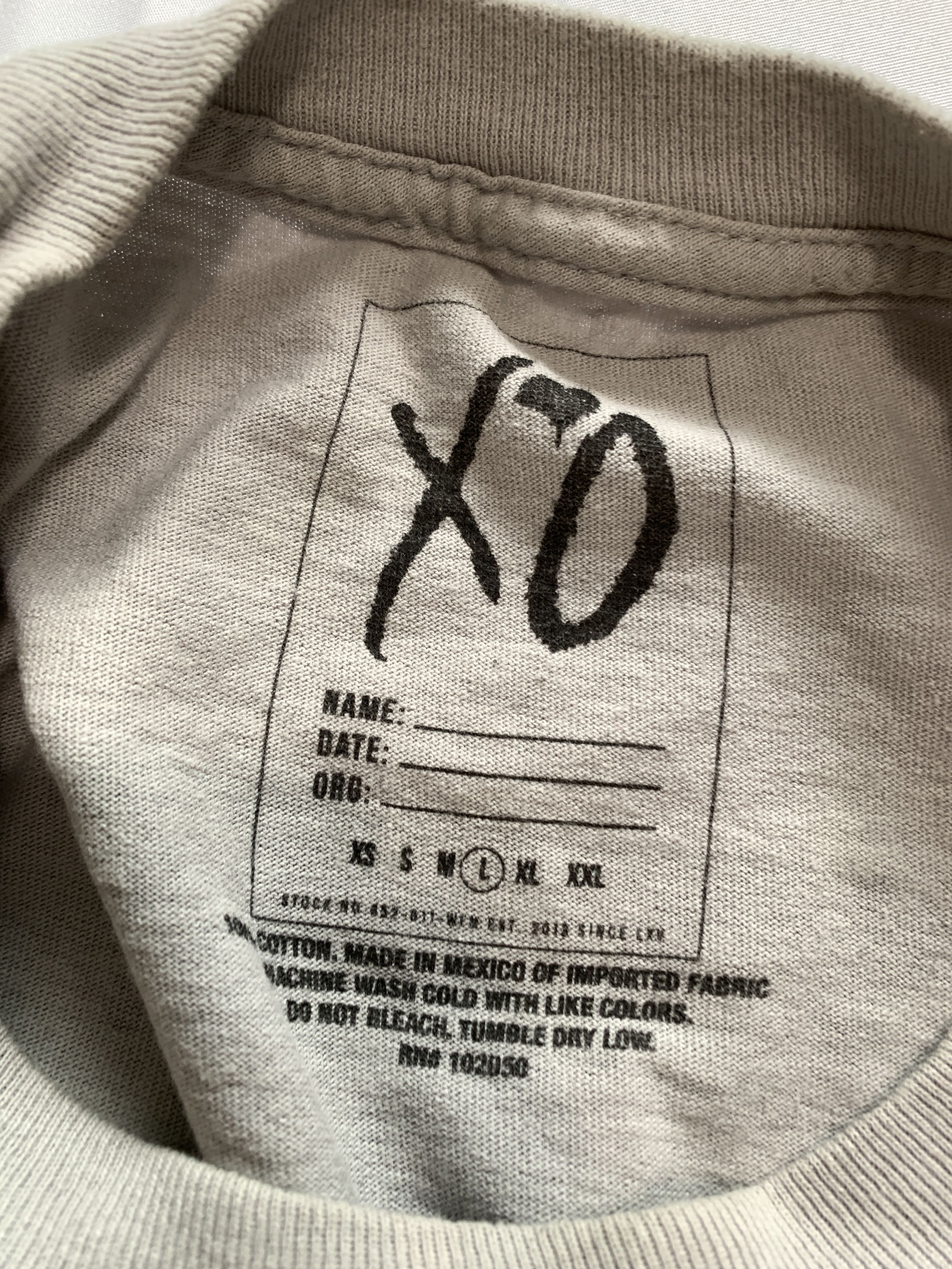 The Weeknd THE WEEKND HOUSE OF BALLOONS 5 YEAR ANNIVERSARY LONG SLEEVE Size US L / EU 52-54 / 3 - 5 Thumbnail