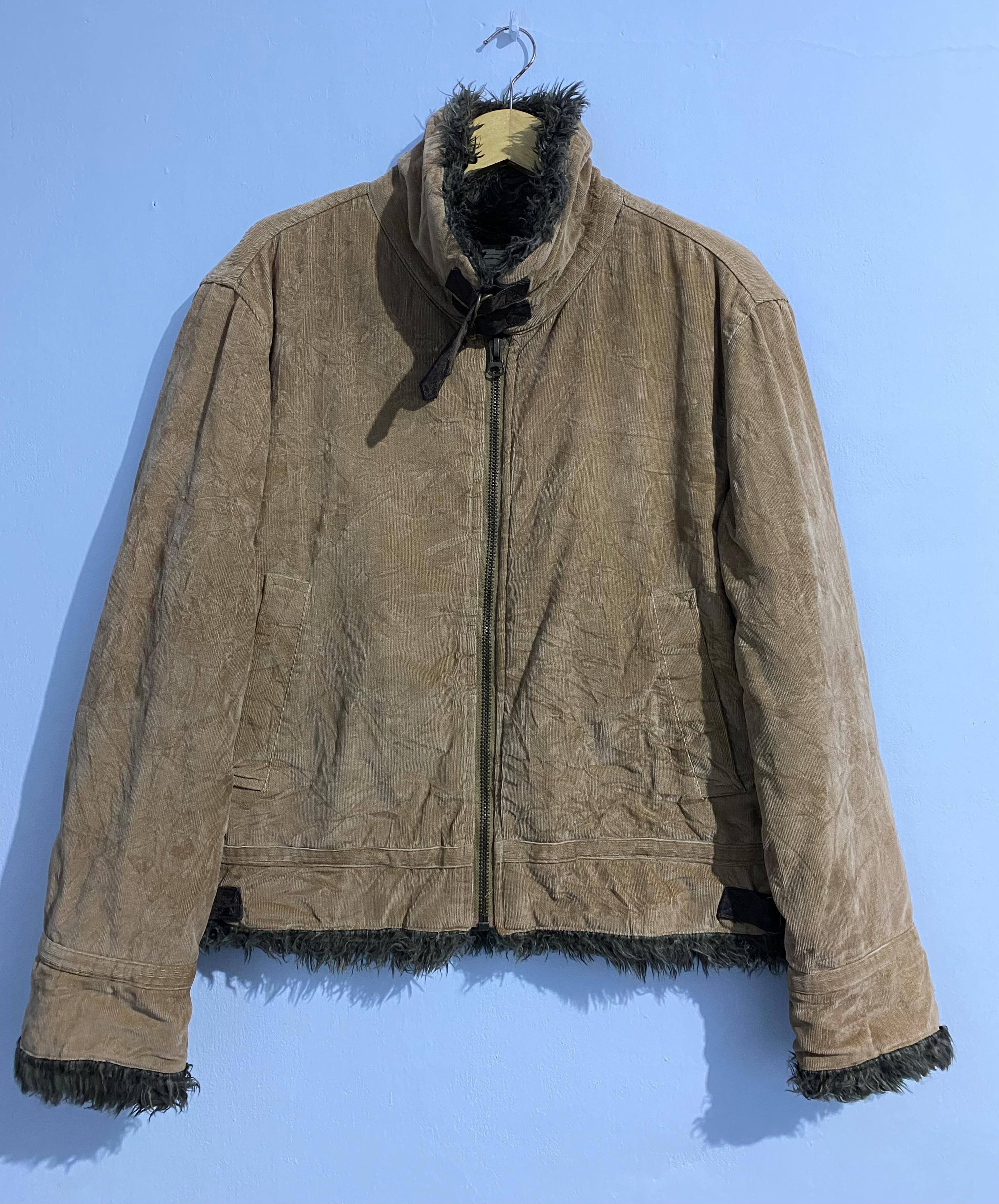 Fur Sherpa Jacket Bono Jungle Storm
