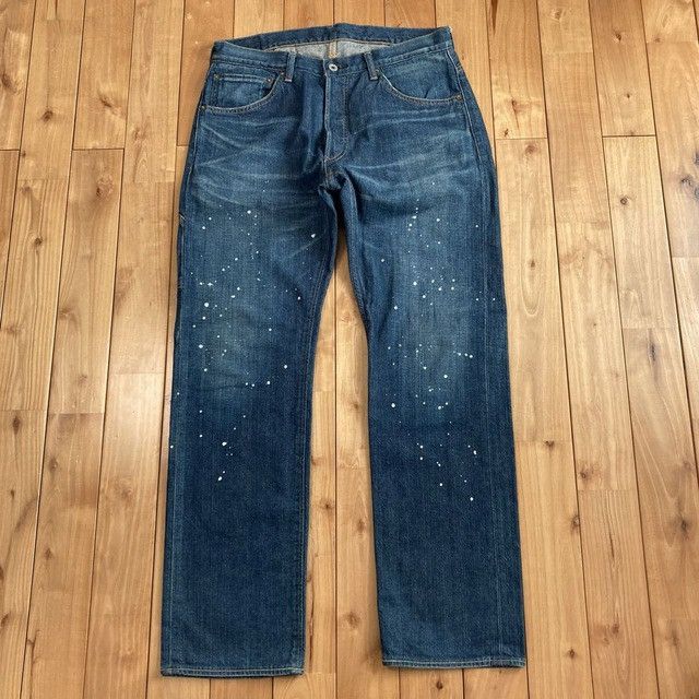 Bape BAPE APE HEAD Painter Denim Pants a bathing ape ★size M Size US 32 / EU 48 - 2 Thumbnail
