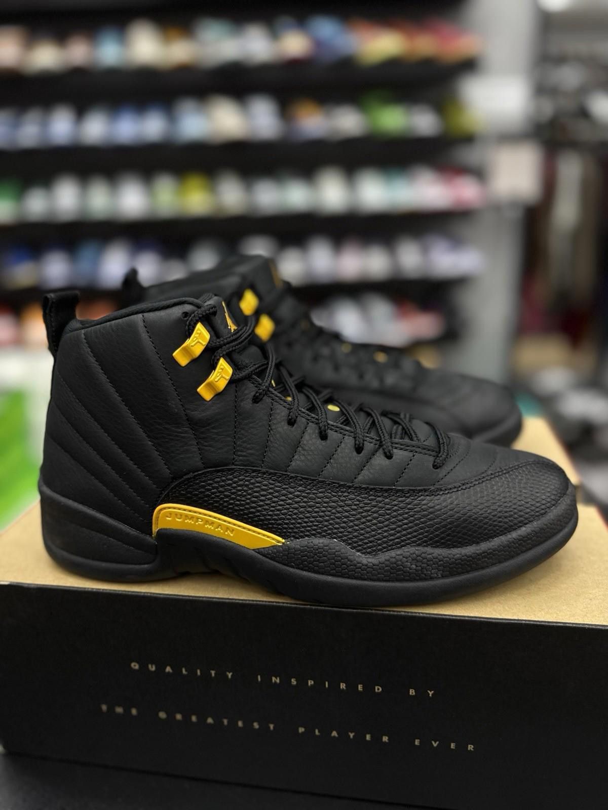Jordan Brand Air Jordan 12 Black Taxi Retro Size 11 2022 CT8013-071 Size US 11 / EU 44 - 2 Thumbnail