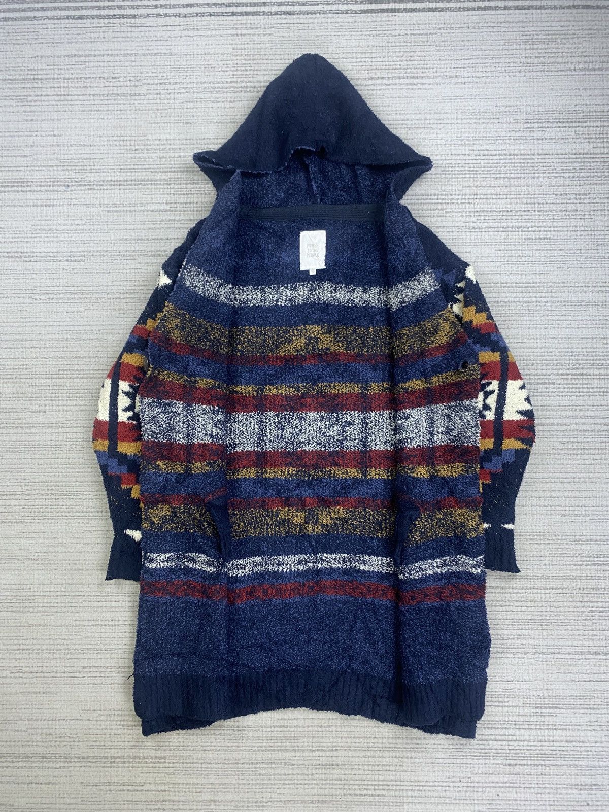 Vintage Vintage Power To The People Navajo Style Knitwear Poncho Size US M / EU 48-50 / 2 - 7 Thumbnail