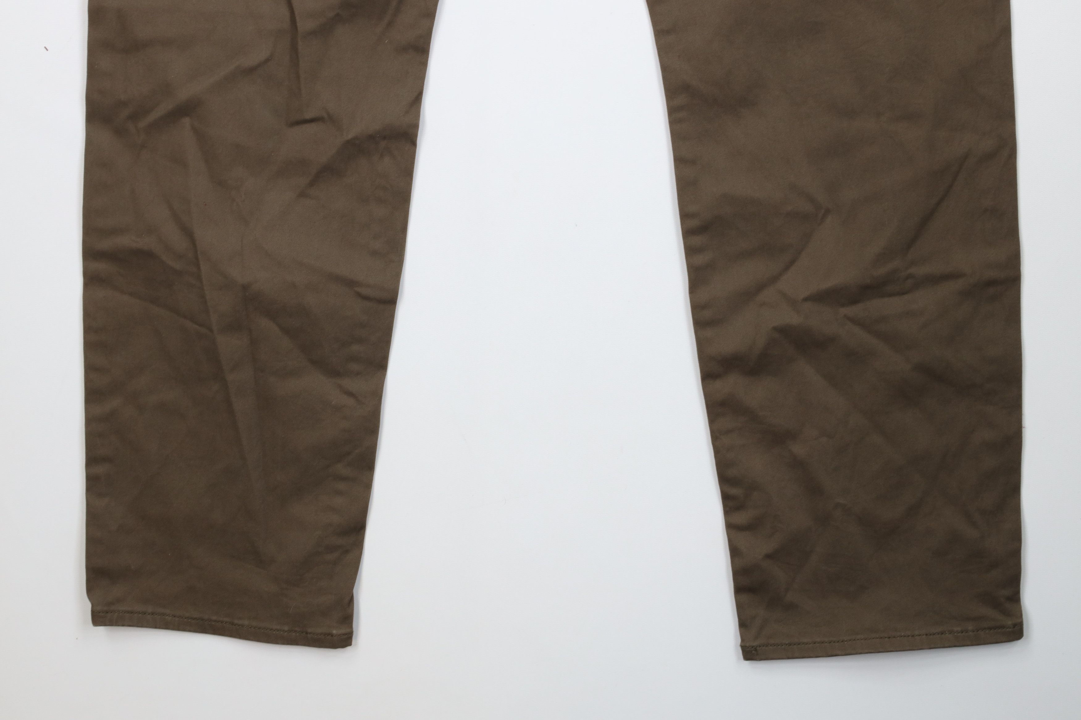 Lucky Brand Lucky Brand Slim Straight Leg Stretch Pants Trousers Brown Size US 36 / EU 52 - 14 Thumbnail