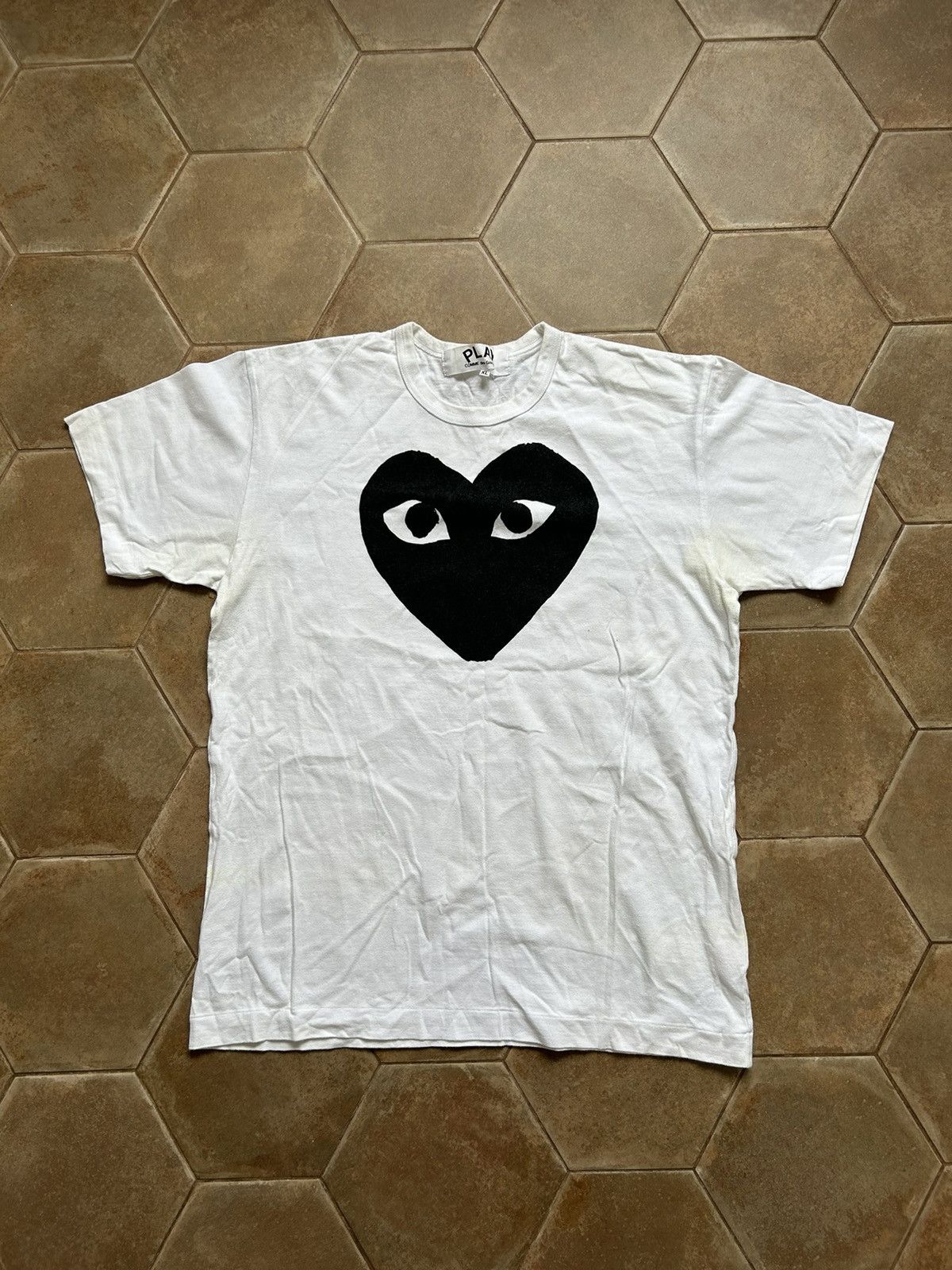 Pre-owned Comme Des Garçons Play  Shirt In White