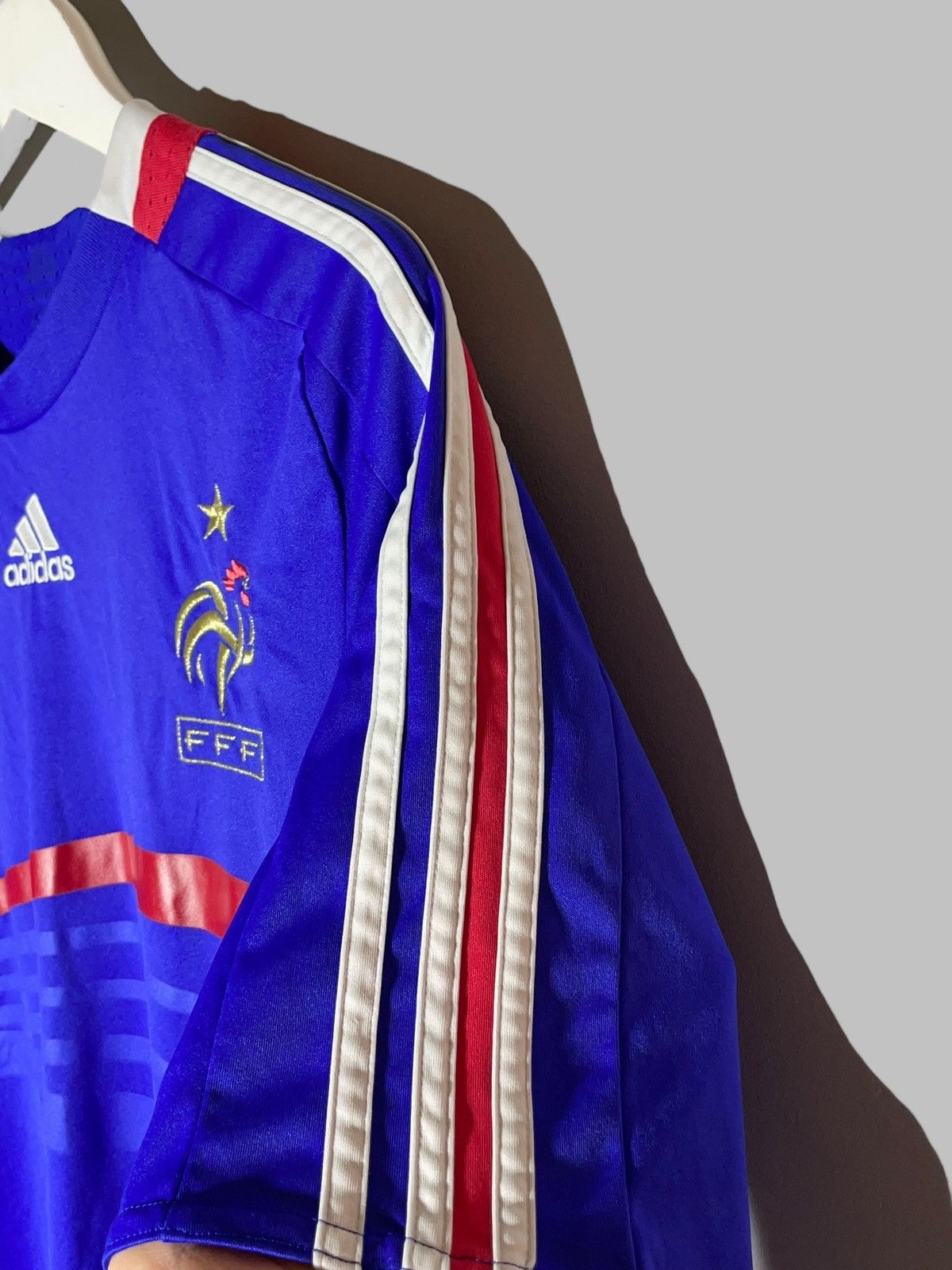 Adidas × Vintage France 2008 Home Adidas Hype Football Shirt Soccer Jersey Size US M / EU 48-50 / 2 - 6 Thumbnail