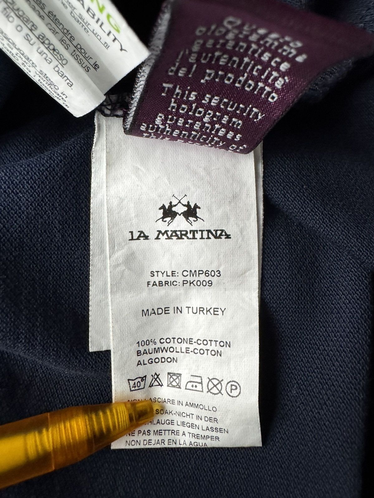 La Martina La Martina United States long sleeve polo sweatshirt XL Size US XL / EU 56 / 4 - 14 Thumbnail
