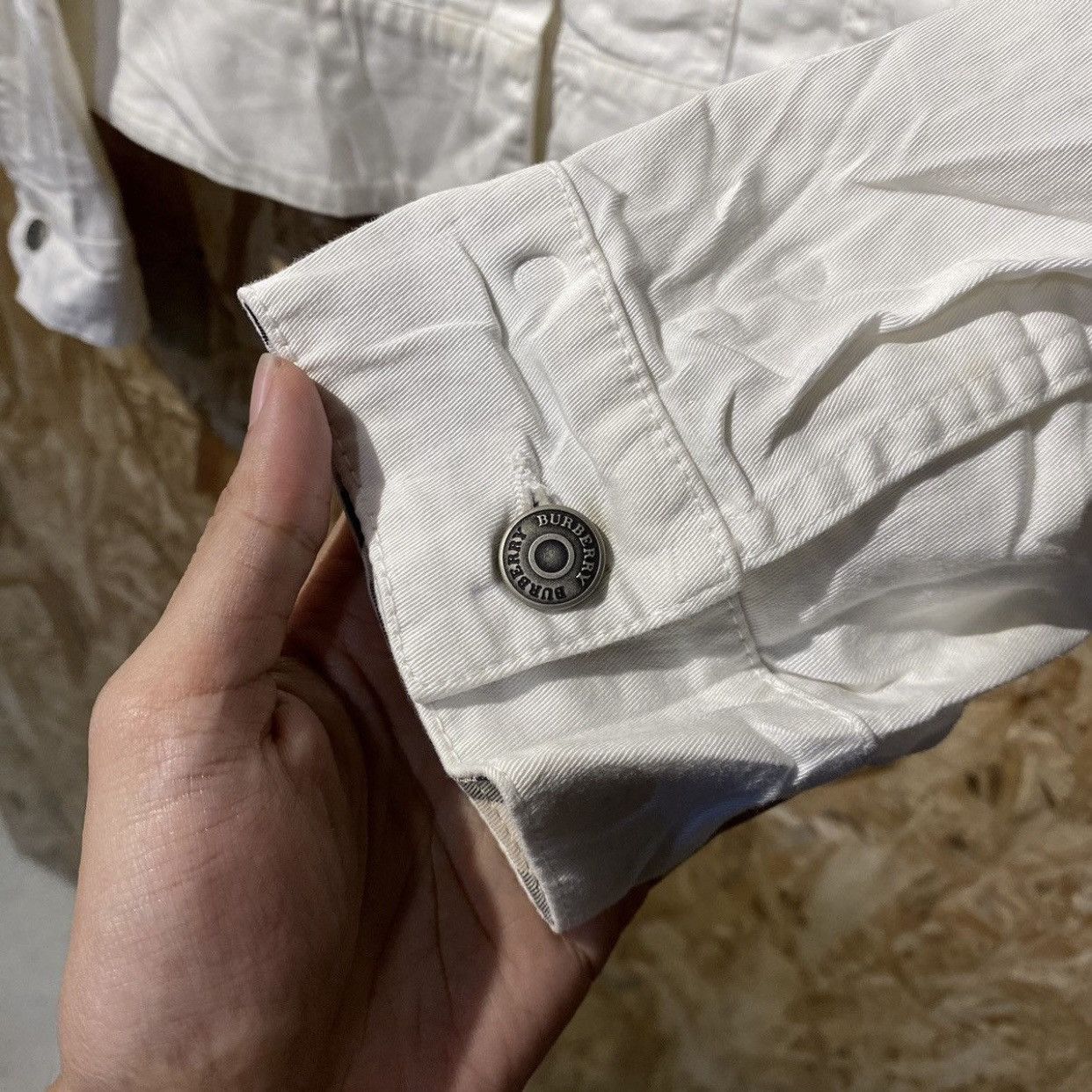 Burberry × Vintage Vintage Burberry denim jacket Size M / US 6-8 / IT 42-44 - 6 Thumbnail