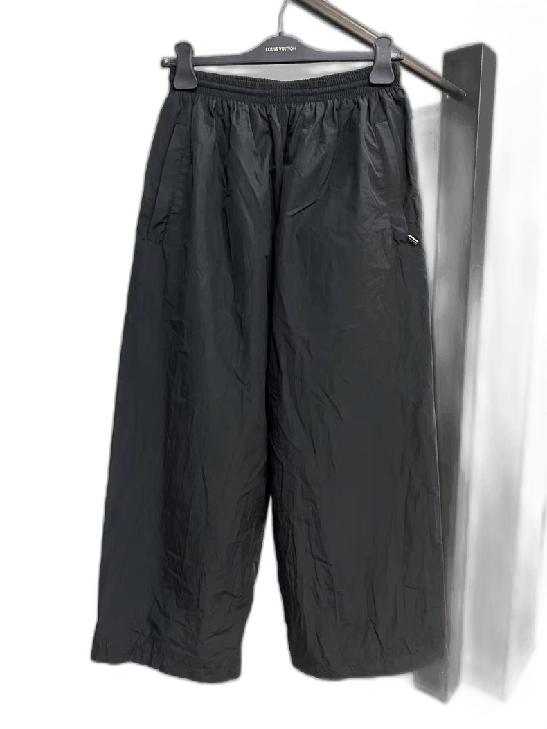 Balenciaga Balenciaga baggy nylon long pants XS-yf Size US 26 / EU 42 - 1 Thumbnail