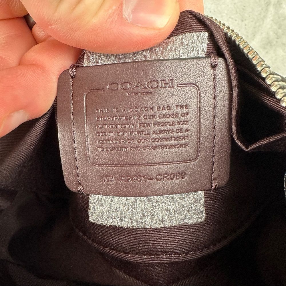 Coach NWT Teri Shoulder Bag with Signature Quilting Color B