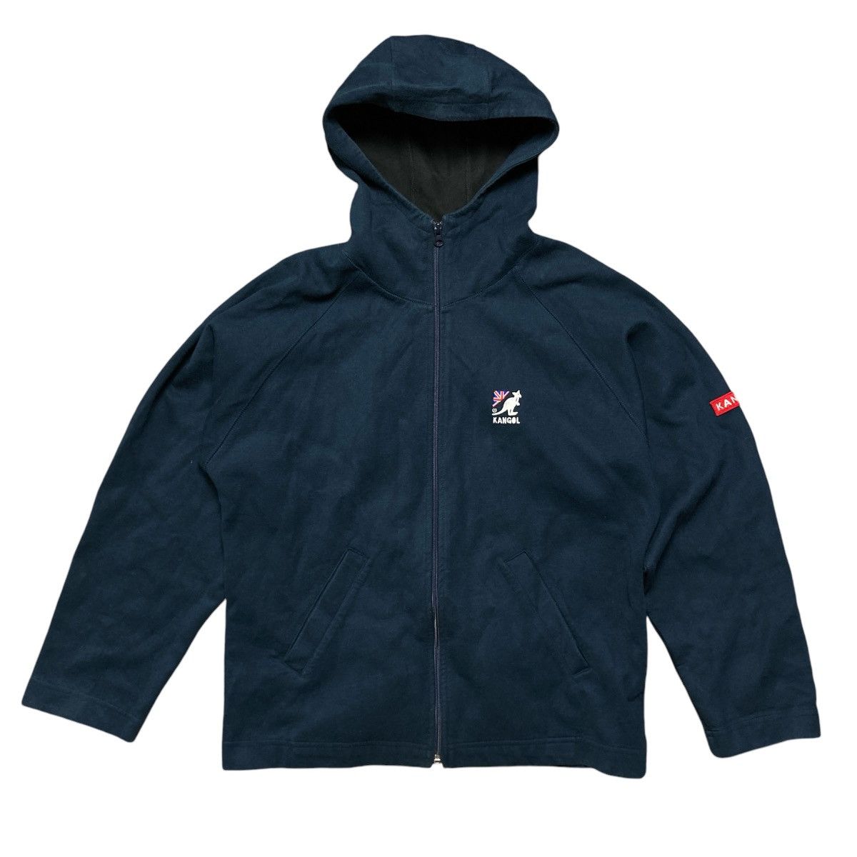Kangol Kangol UK drill zip hoodie oversized Size US M / EU 48-50 / 2 - 1 Thumbnail