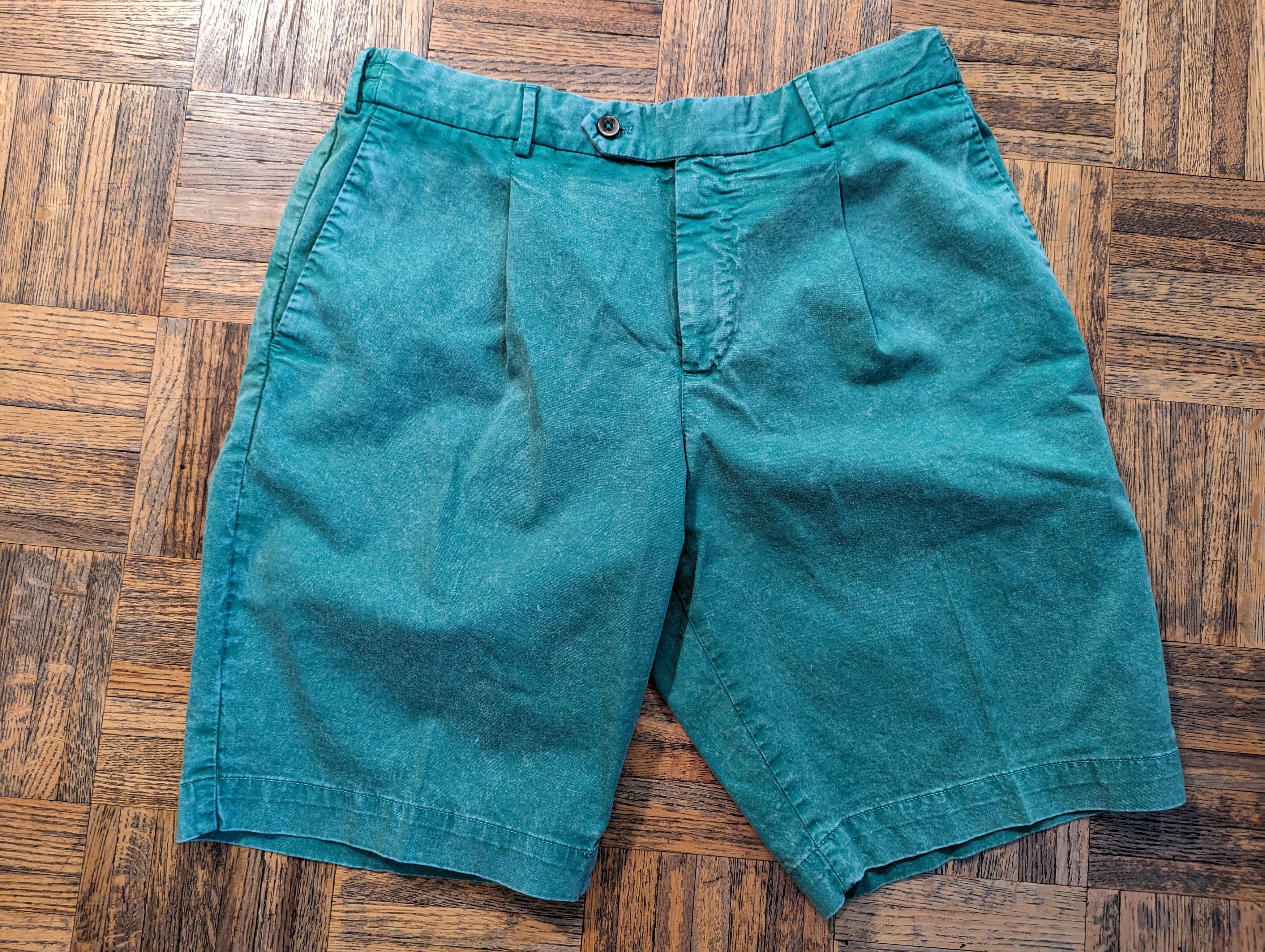Italian designer Denim shorts