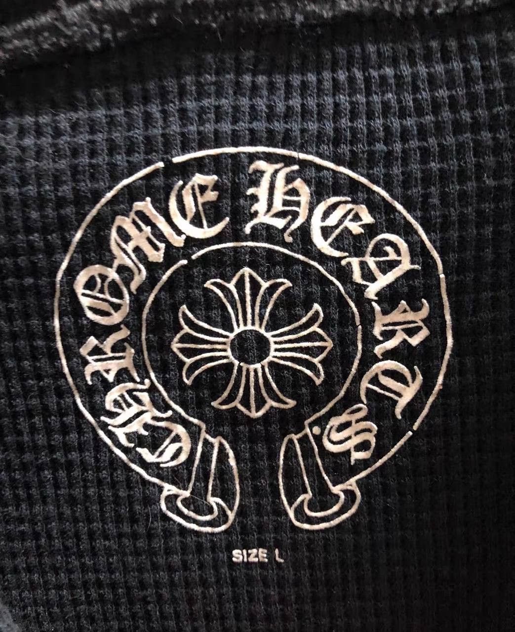 Chrome Hearts Chrome Hearts waffle knit sweatshirt with Size US M / EU 48-50 / 2 - 4 Thumbnail