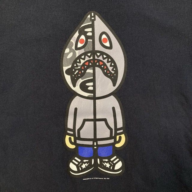 Bape BAPE Shark Teriyaki Alien Pullover Hoodie Navy a bathing ape Size US S / EU 44-46 / 1 - 2 Thumbnail