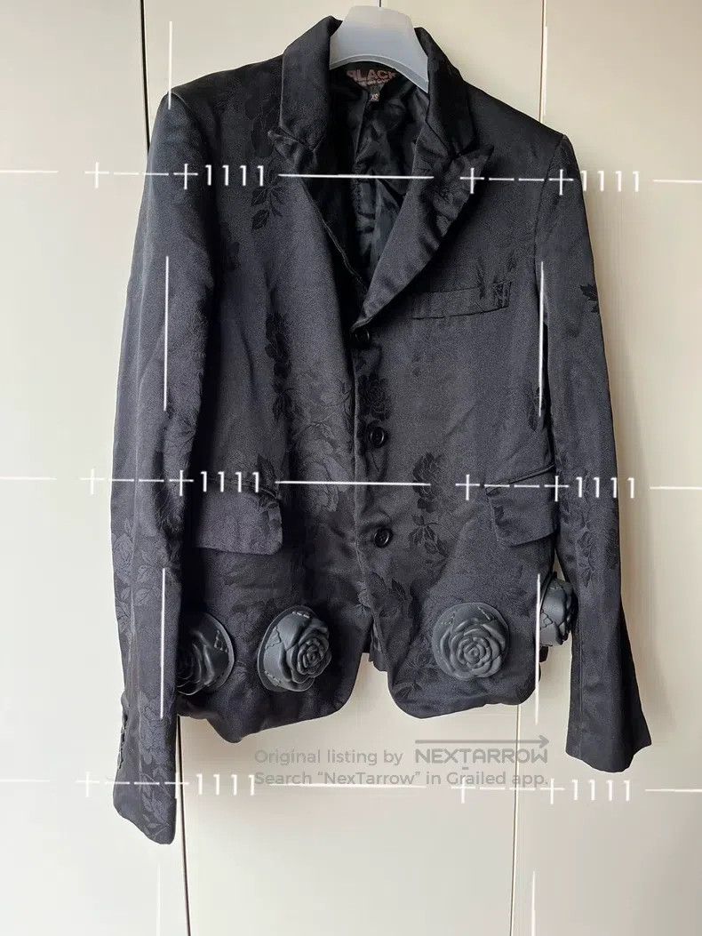 Comme des Garcons Comme Des Garcons Roses Blazer Size XS / US 0-2 / IT 36-38 - 6 Thumbnail