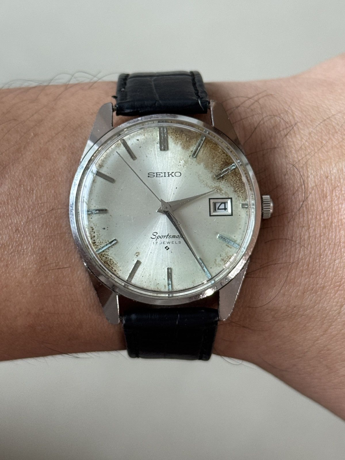 Seiko VINTAGE SEIKO SPORTSMAN JDM JAPAN WATCH Size 36 - 2 Thumbnail