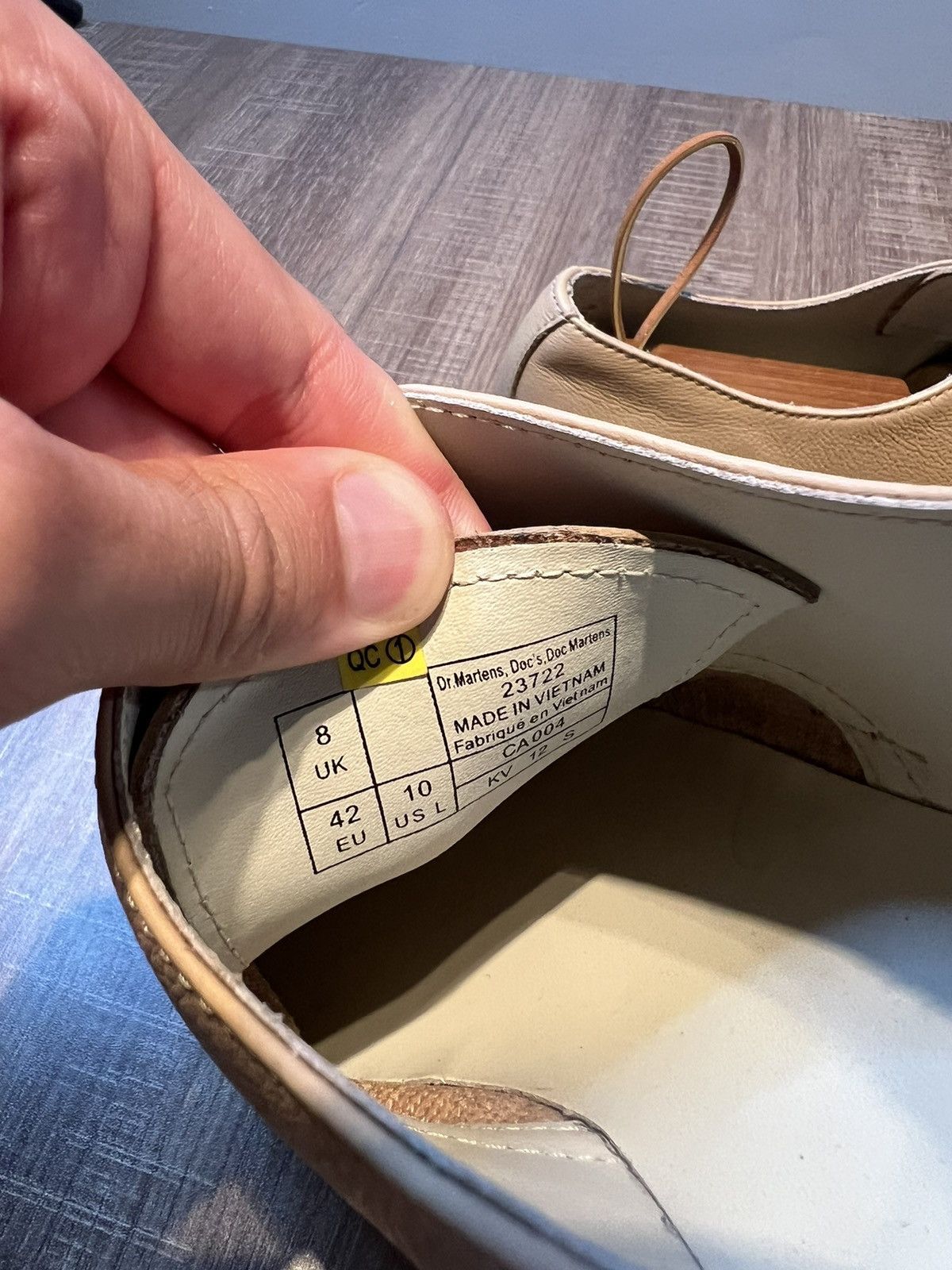 Dr. Martens Dr. Martens Women's 1461 Virginia Leather Oxford Size 10 Size US 10 / IT 40 - 7 Thumbnail