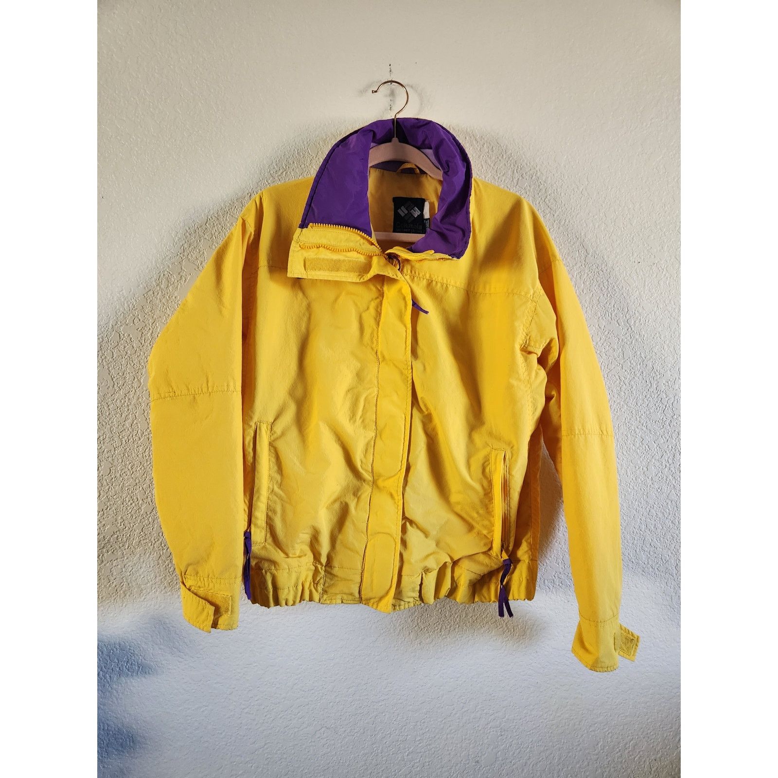 Columbia Vintage Columbia Womens Bugaboo Yellow & Purple Jacket-Lg Size L / US 10 / IT 46 - 2 Thumbnail