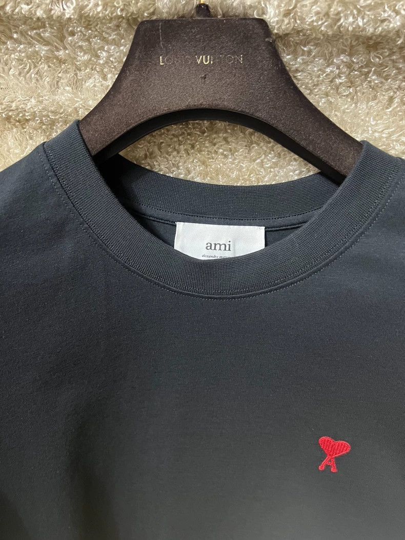 AMI Men's Casual Short Sleeve T-Shirt-2508