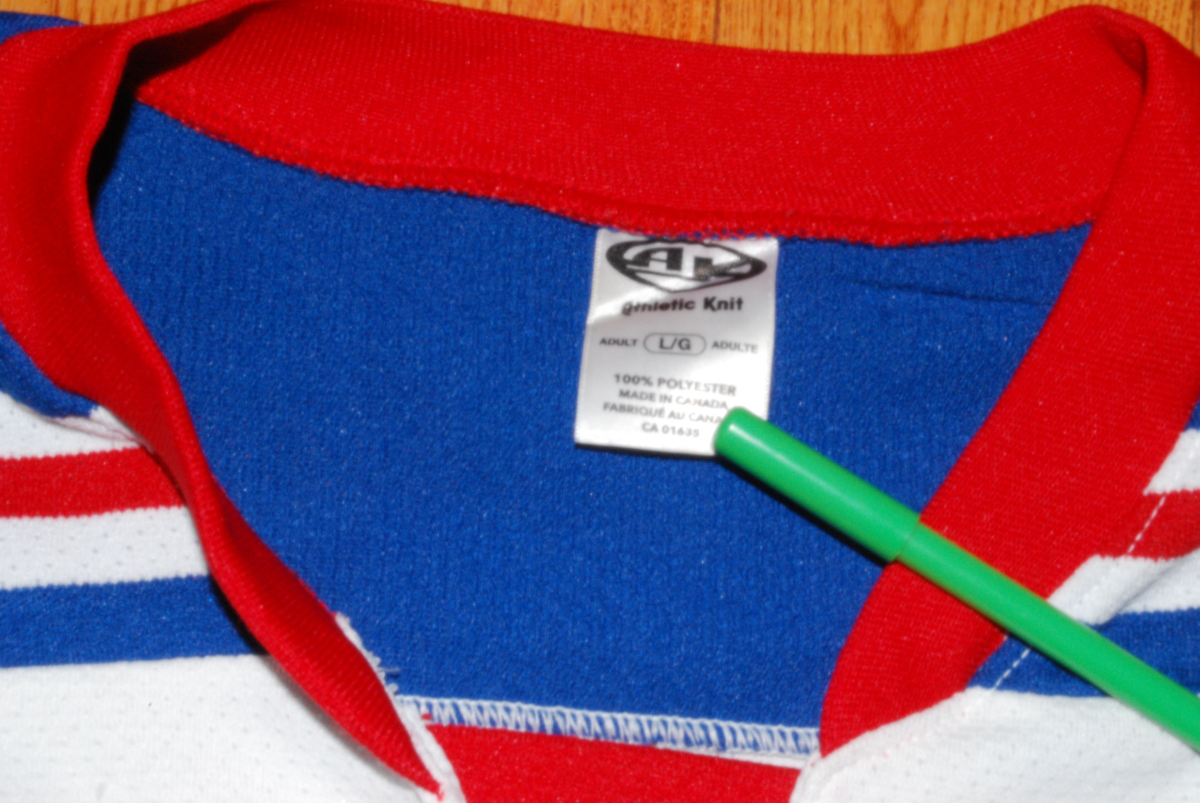 Other Kansas City Stars Hockey Jersey by Athletic Knit - Canada Size US L / EU 52-54 / 3 - 8 Thumbnail