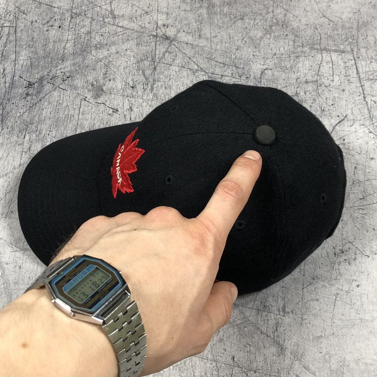 NHL × Nike Vintage 90s Nike Canada Team Hockey Cap y2k drill dope sk Size ONE SIZE - 5 Thumbnail