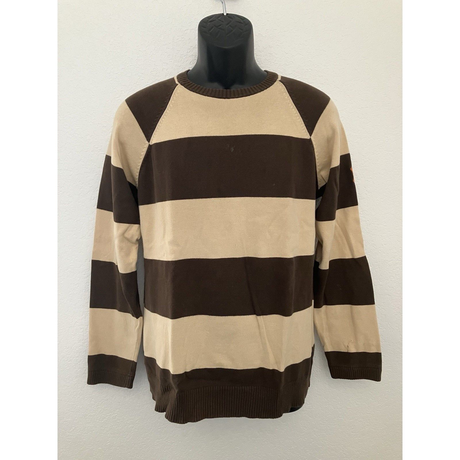 Paul Frank Paul Frank Rugby Stripe Knit Pullover Sweater Y2K Small Brow Size US S / EU 44-46 / 1 - 1 Thumbnail