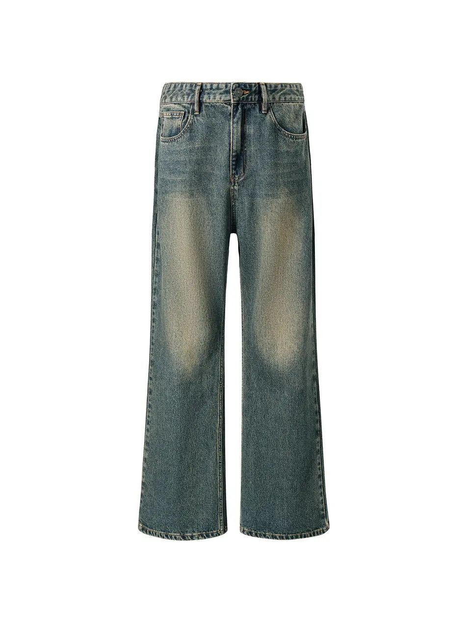 Japanese Brand × Jean Retro loose high street straight leg jeans Size US 32 / EU 48 - 5 Thumbnail