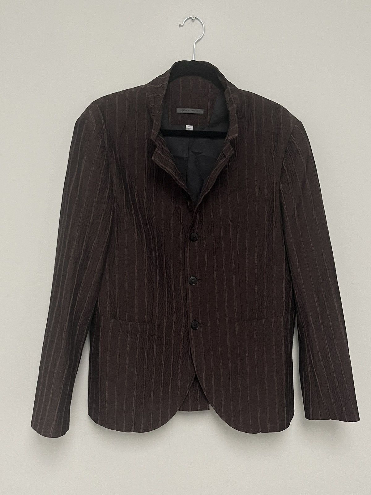 John Varvatos Upson wire collar jacket. 50 Size US M / EU 48-50 / 2 - 10 Thumbnail