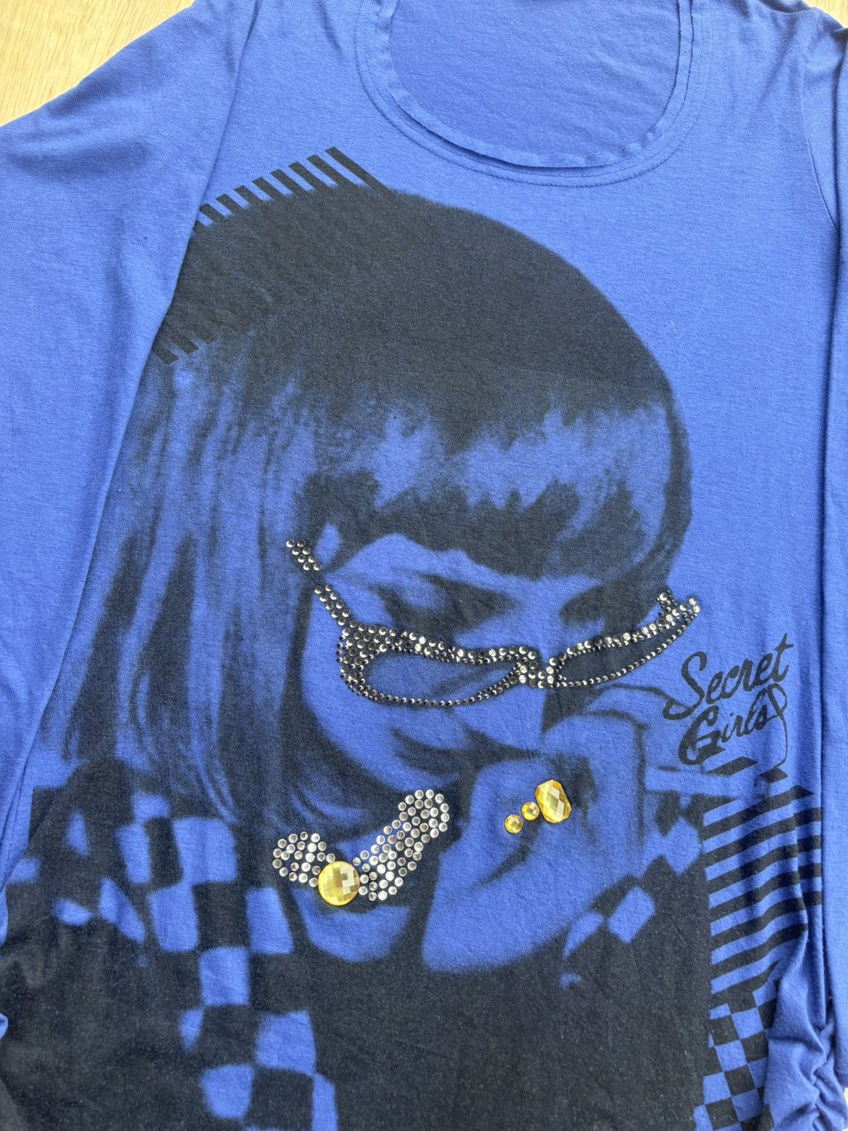 If Six Was Nine × Japanese Brand × Le Grande Bleu (L.G.B.) Vicky Couture Hysteric Glamour Style Women's Longsleeve Size XS / US 0-2 / IT 36-38 - 2 Thumbnail