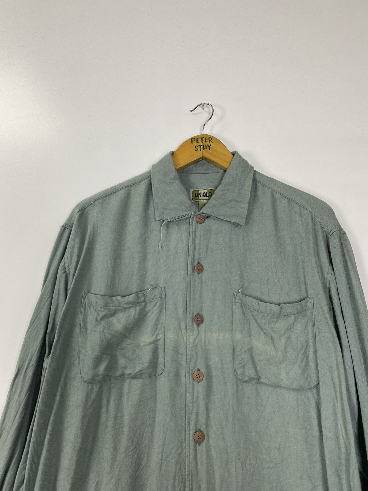 Uniqlo × Vintage Vintage Uniqlo Button Up Size US L / EU 52-54 / 3 - 5 Thumbnail