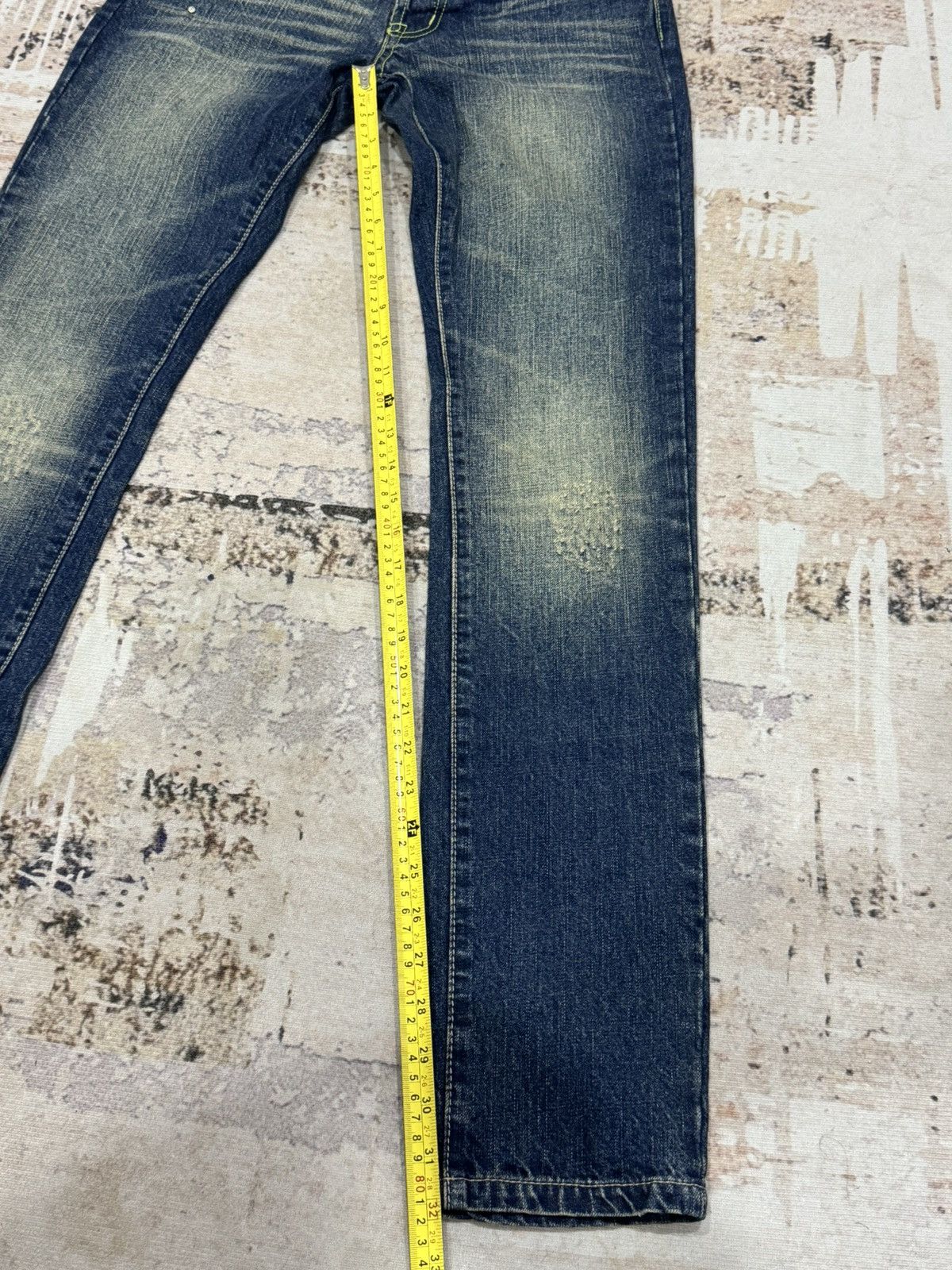 Hysteric Glamour HYSTERIC GLAMOUR- distress swarovky studd jeans Size US 30 / EU 46 - 14 Thumbnail