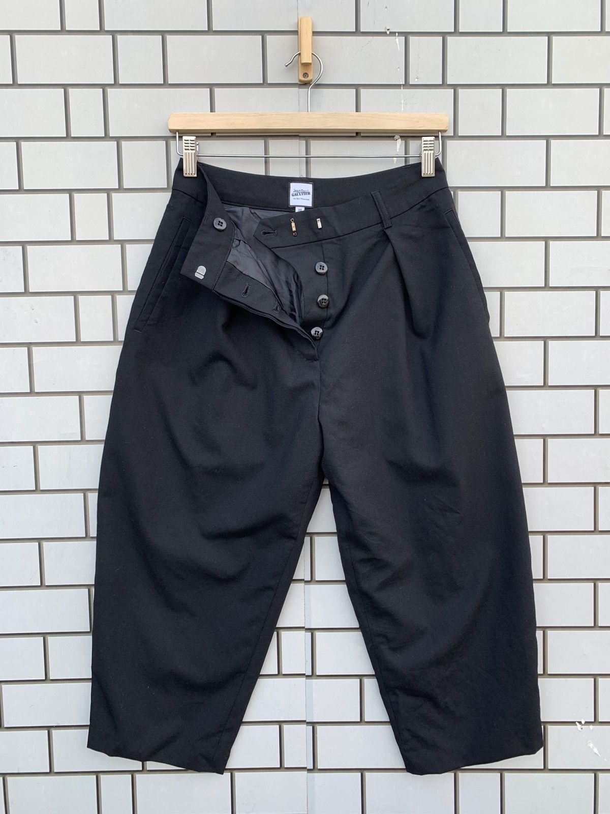 Designer × Jean Paul Gaultier × Vintage Vintage Jean Paul Gaultier Cropped Pants Size 38" / US 16 / IT 52 - 1 Thumbnail