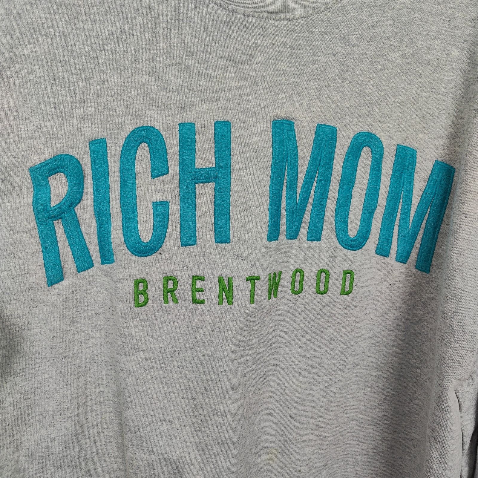 Other Rich Mom Brentwood Sweatshirt Size Medium 90049 Gray Size M / US 6-8 / IT 42-44 - 2 Thumbnail