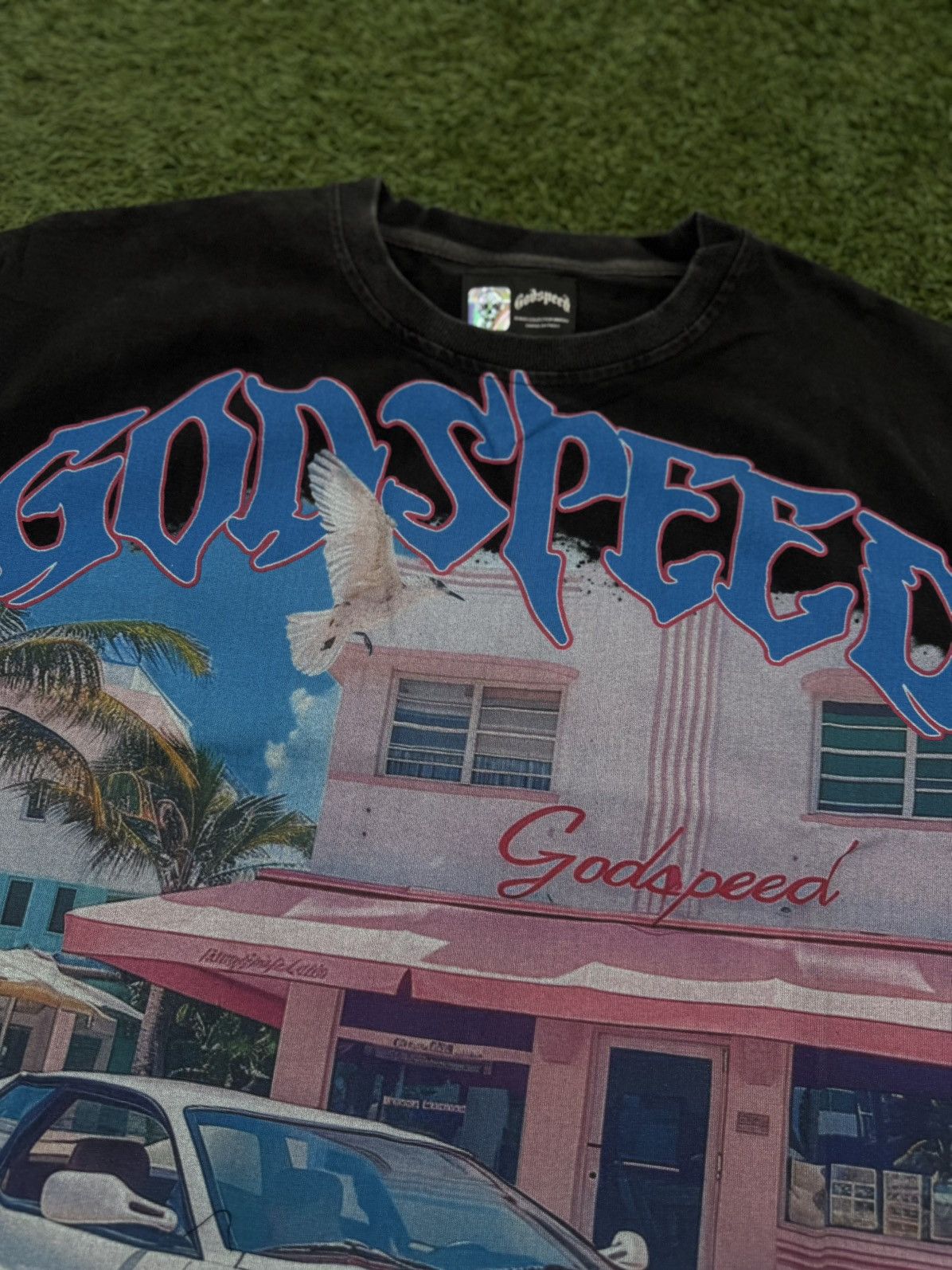 Godspeed Godspeed Miami Car Tee Shirt Size XXL Brand New Size US XXL / EU 58 / 5 - 6 Thumbnail
