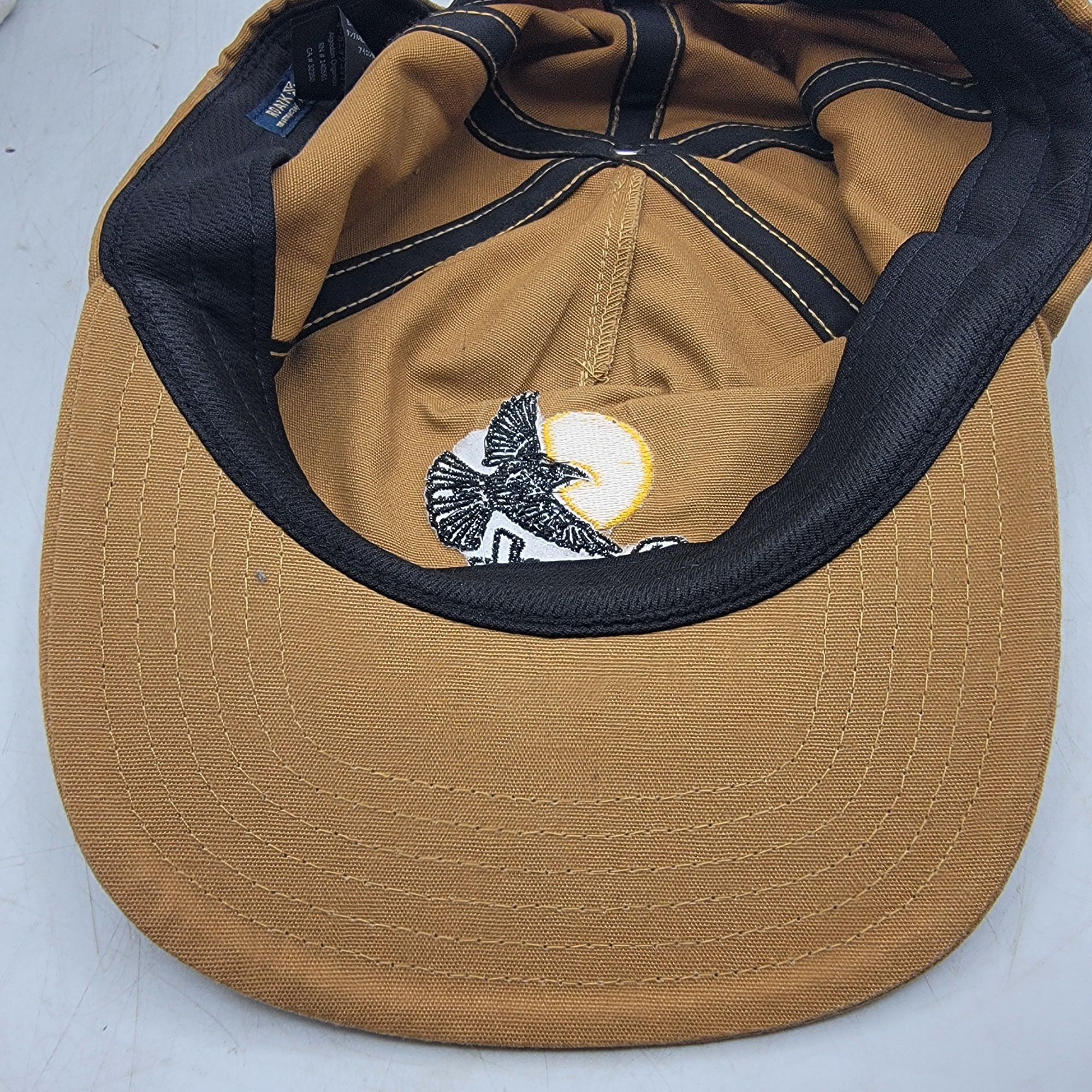Roark Roark Mens Brown Messenger 5 Panel Snapback Hat Outdoors Cas Size ONE SIZE - 8 Thumbnail