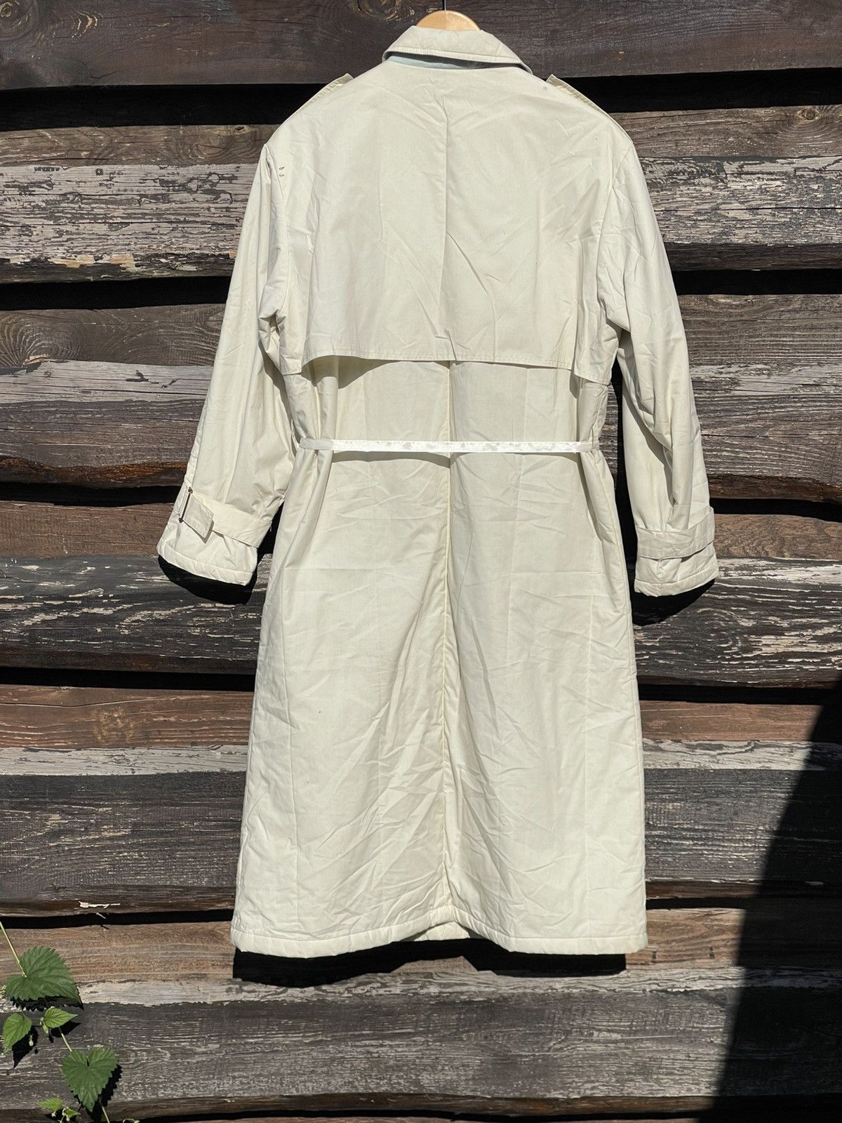 Adidas 1970’s Adidas Made in West Germany Vintage trench Coat beige Size L / US 10 / IT 46 - 20 Thumbnail