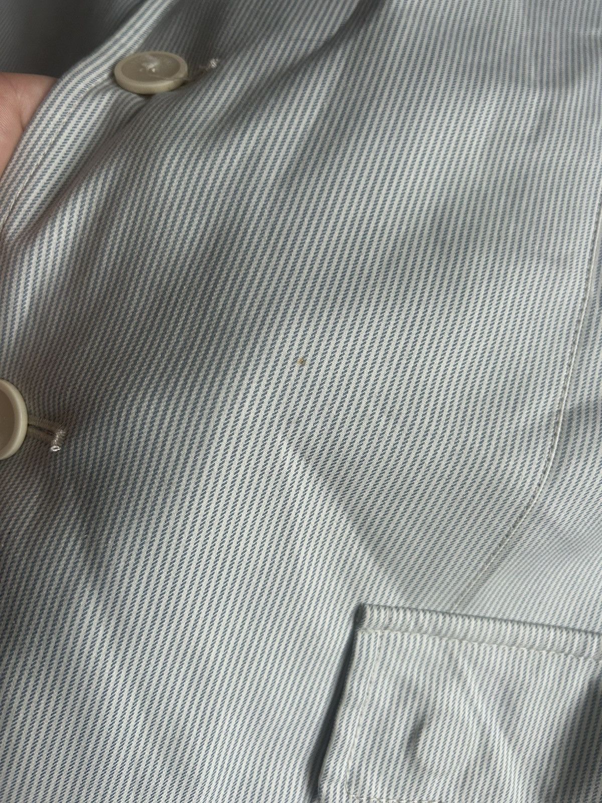 Pal Zileri Vintage Pal Zileri Concept Striped Suit Jacket Size 42R Size 42R - 6 Thumbnail