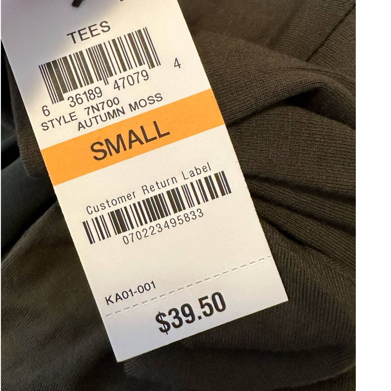 Alfani Alfani military green 3/4 sleeves hi low blouse size small Size S / US 4 / IT 40 - 5 Thumbnail