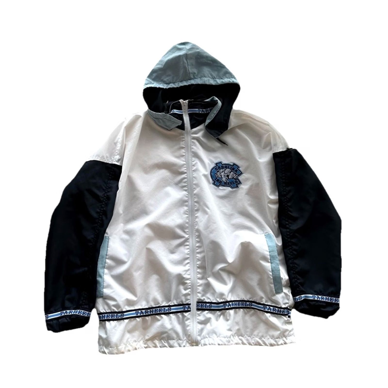 NCAA 90s North Carolina Tar Heels Full Zip Jacket Vintage XL Blue Sports UNC NCAA Men's Jacket Size US XL / EU 56 / 4 - 2 Thumbnail