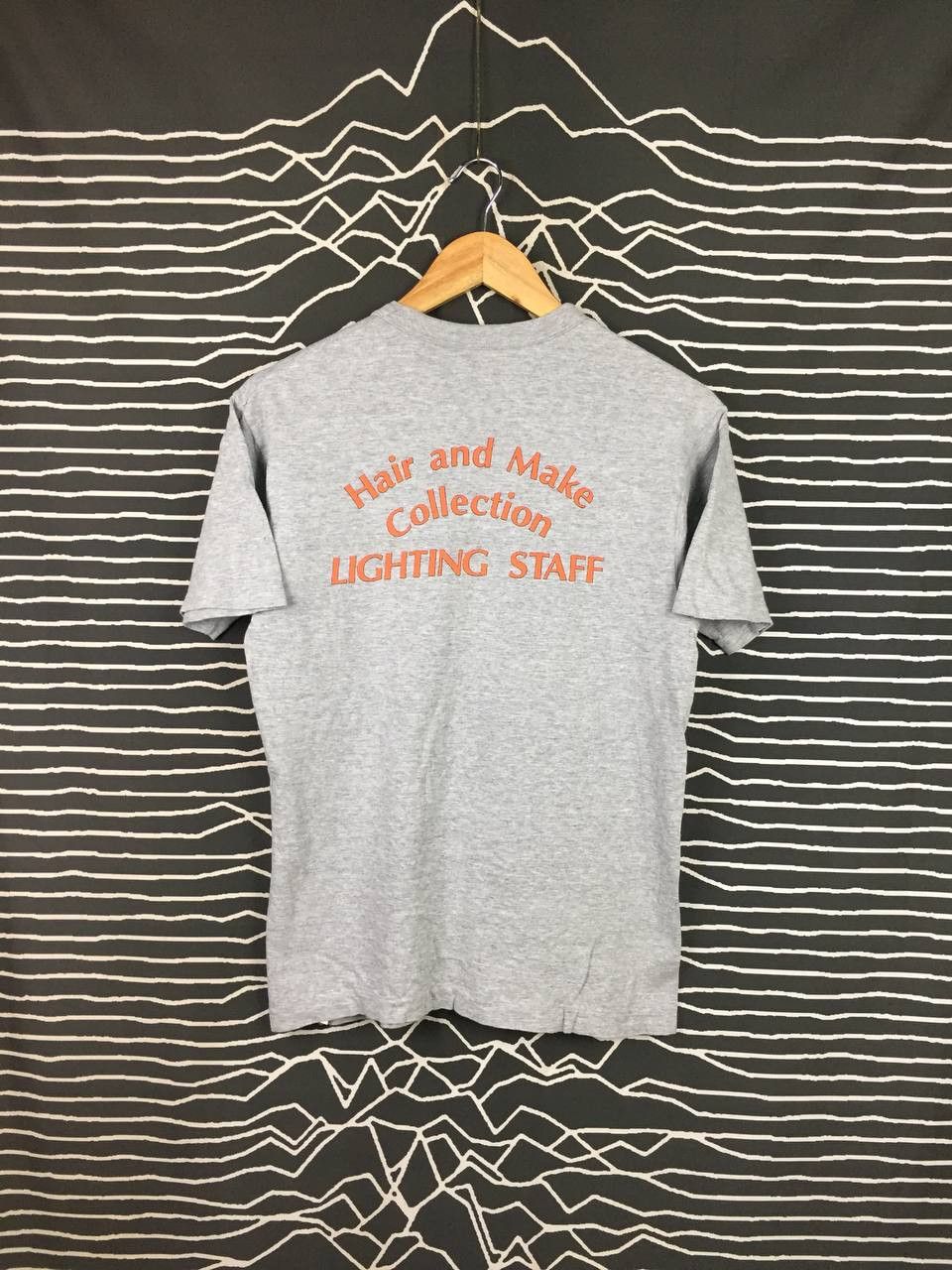 Vintage Vtg 80s Jentle Hair And Make Collection Lighting Staff Tee Size US S / EU 44-46 / 1 - 2 Thumbnail