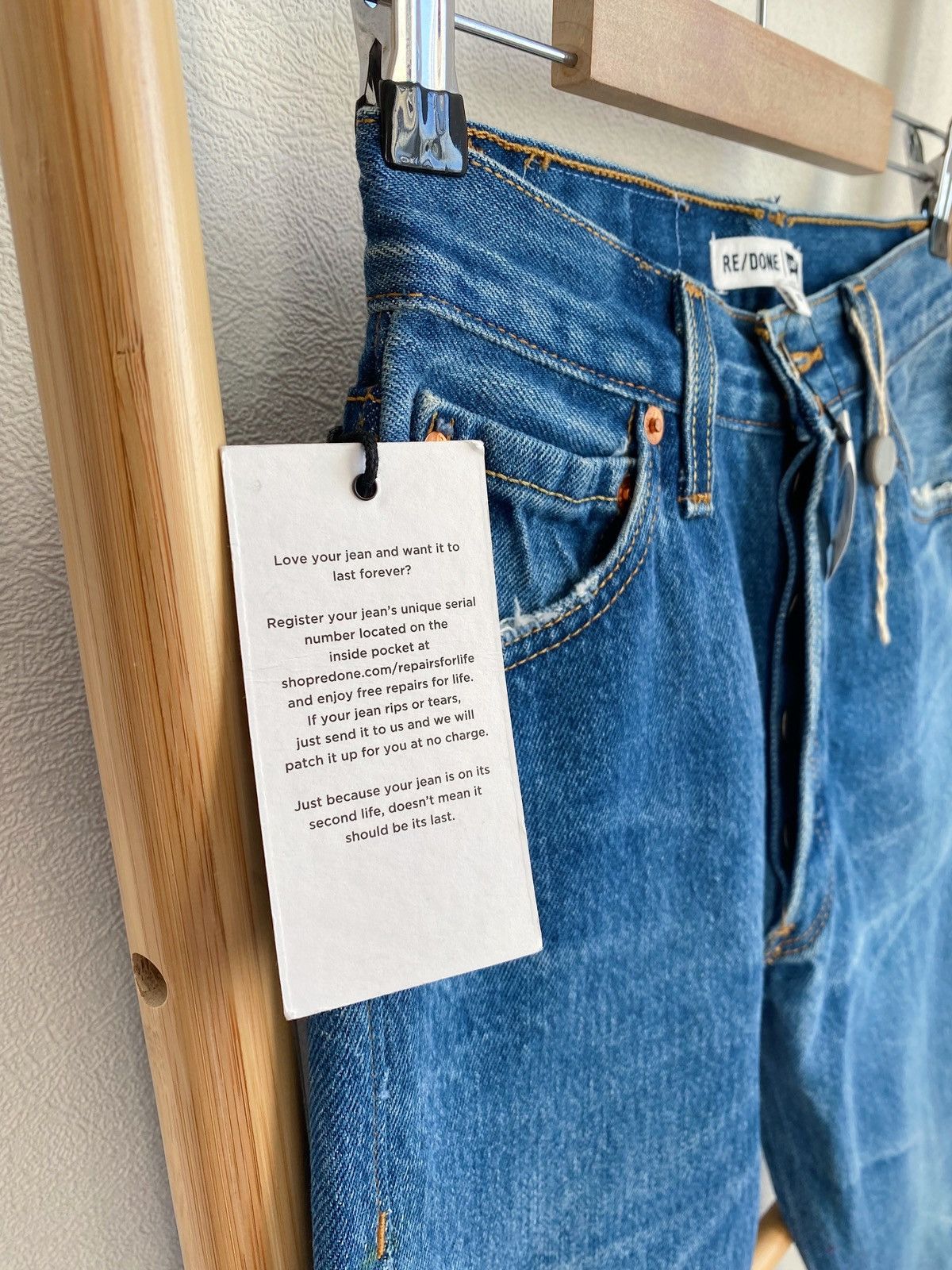 Levi's × RE/DONE Levi’s x Re/Done The Leandra Jeans Size 23" - 11 Thumbnail