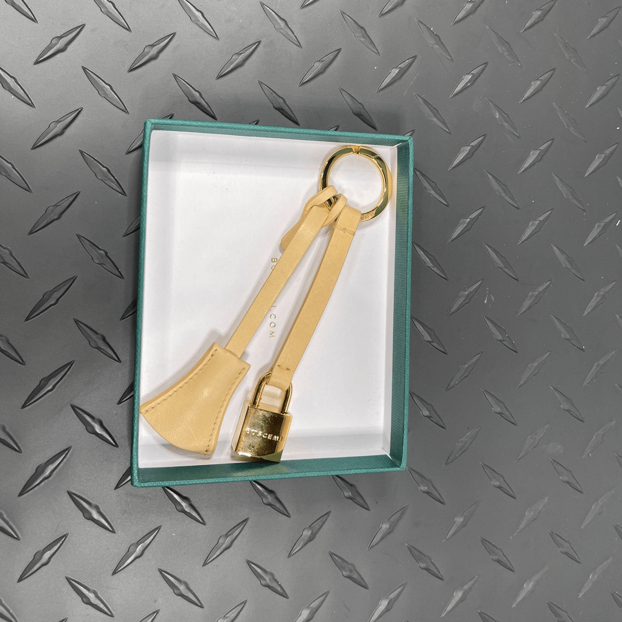 Buscemi Buscemi Lock Keyholder Flat Natural Leather Size ONE SIZE - 2 Thumbnail