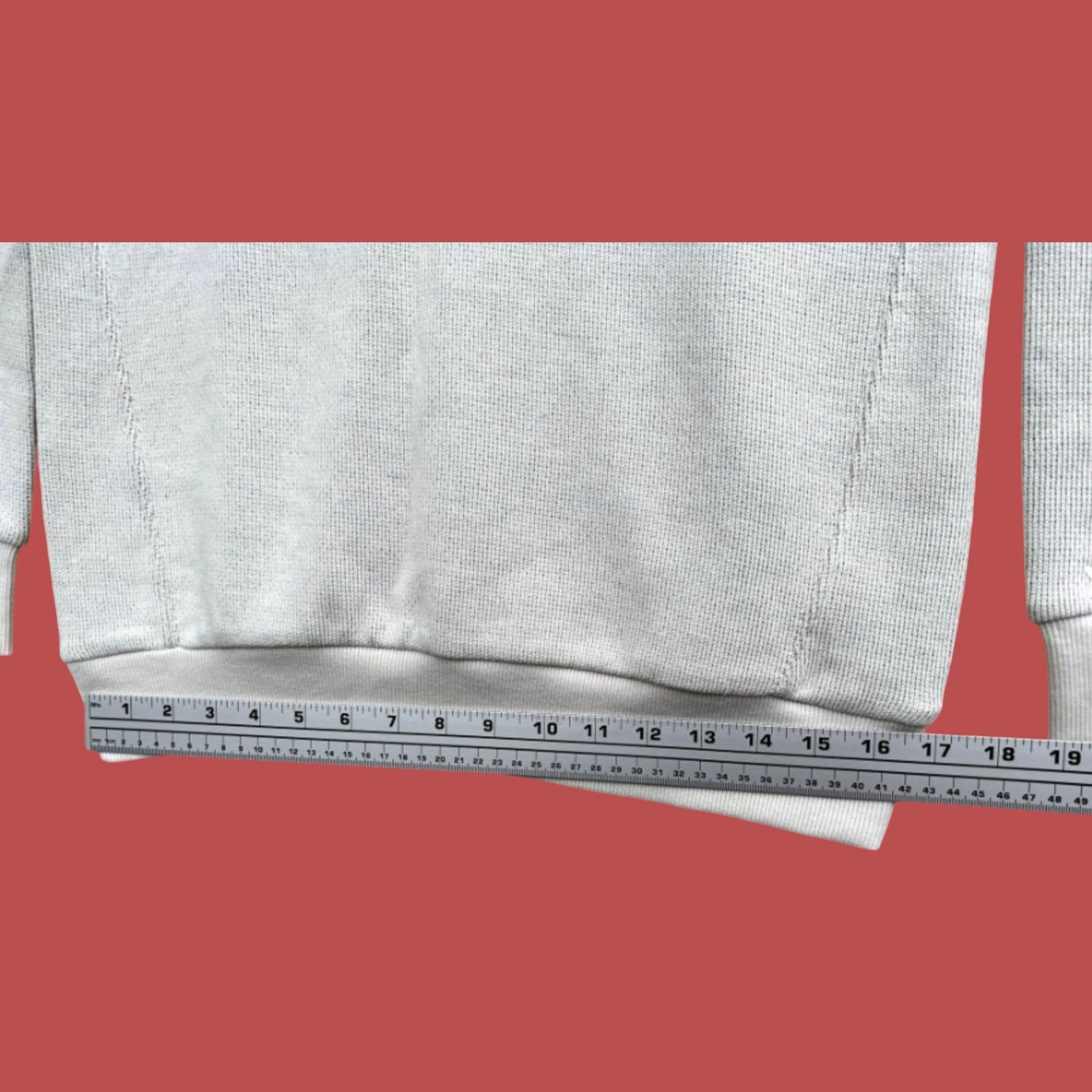 Other All in Motion - Men's Long Sleeve Crew Neck Sweater - Beige Size US S / EU 44-46 / 1 - 5 Thumbnail