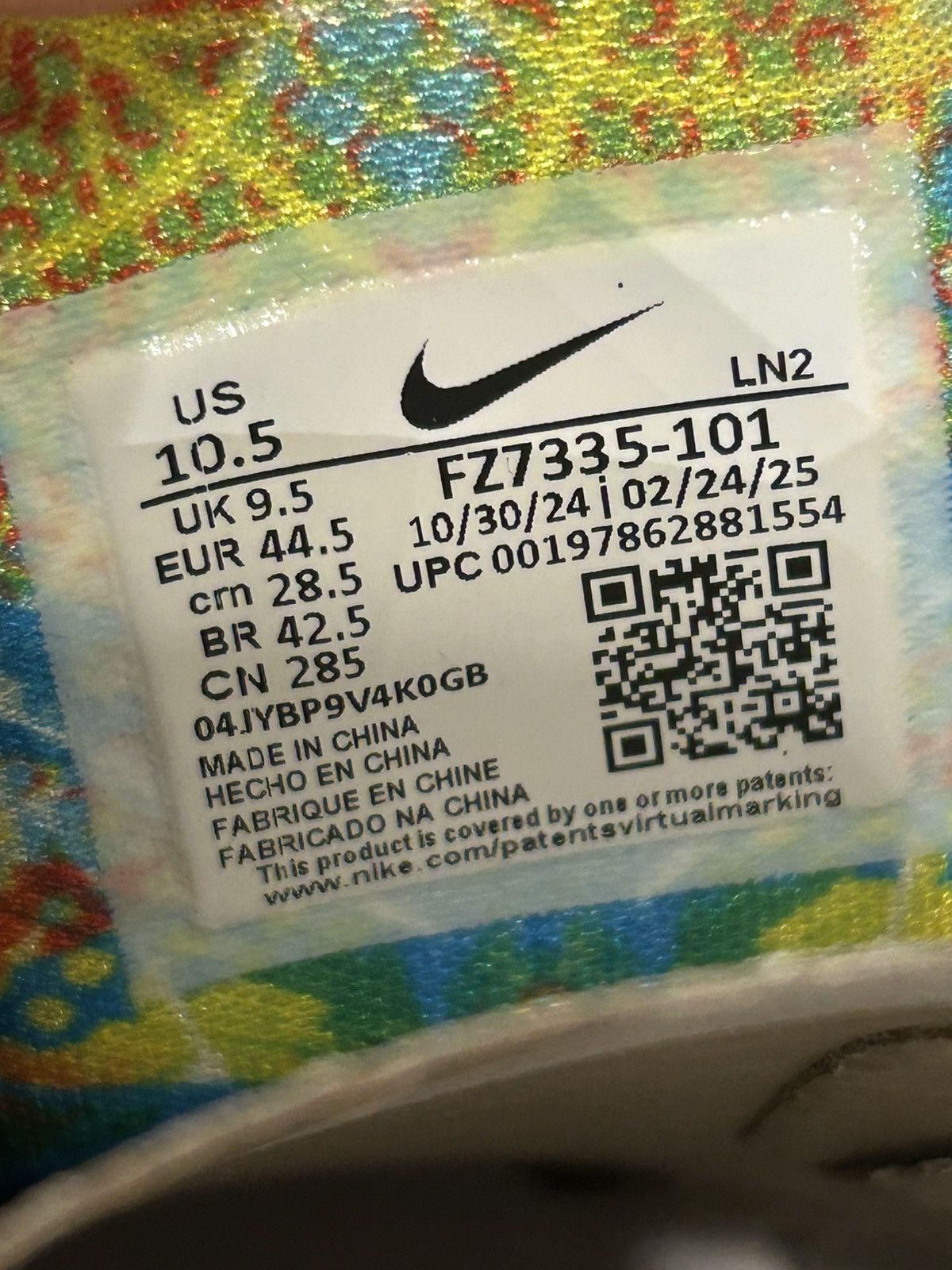 Nike Nike Air Zoom Kobe 9 Elite ‘What The’ Size US 10.5 / EU 43-44 - 6 Thumbnail