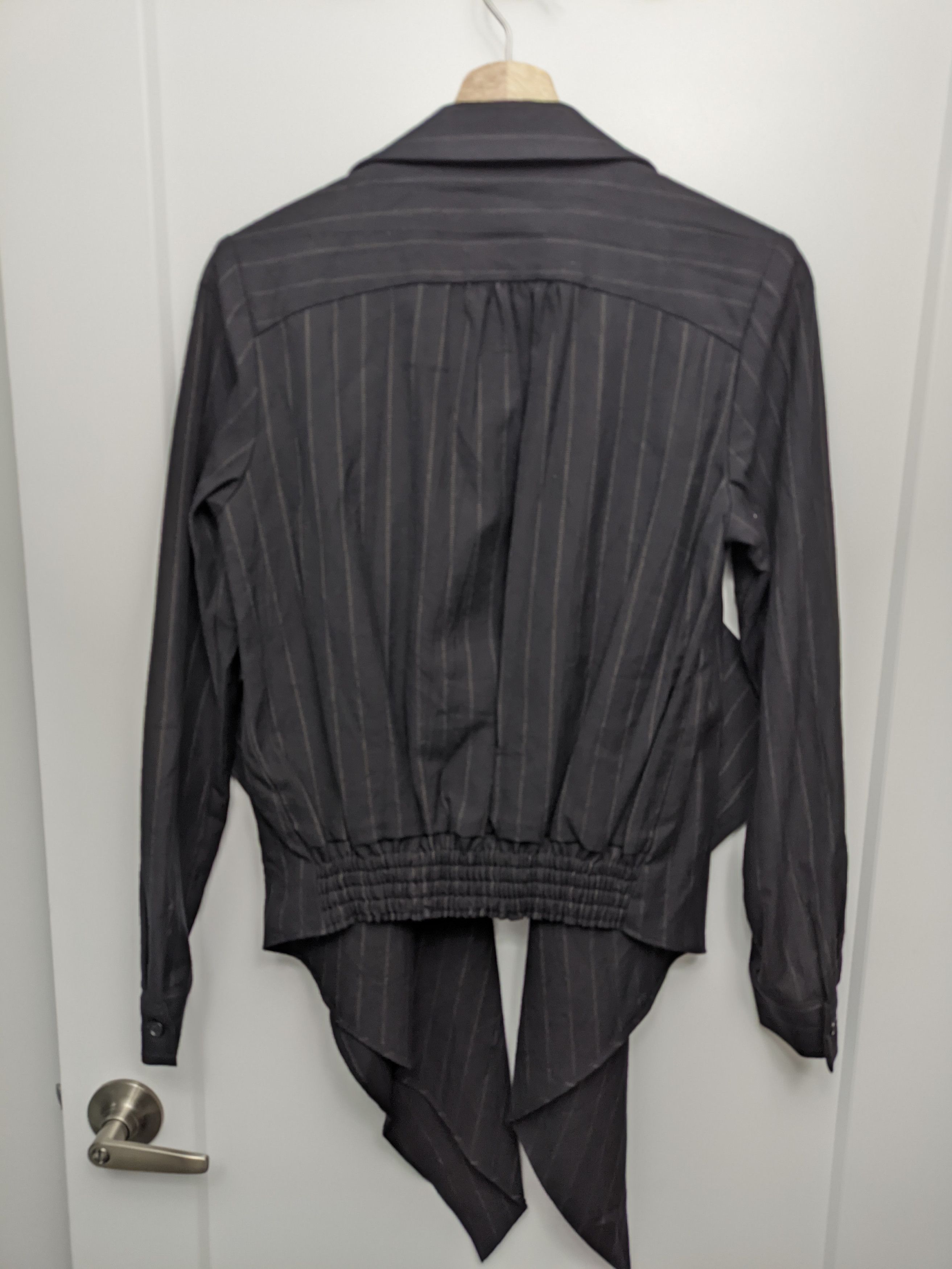 Limi Feu FW16 Stripe Rib Shirt Jacket Size M / US 6-8 / IT 42-44 - 2 Thumbnail