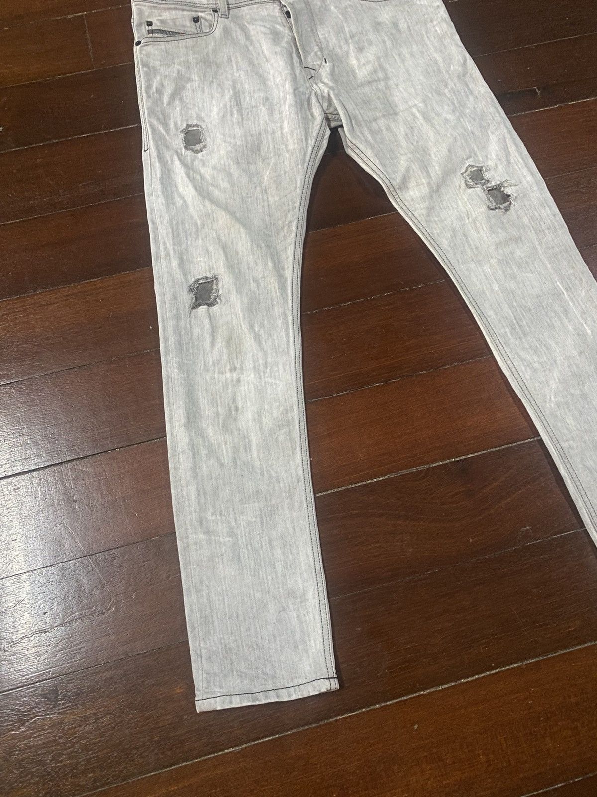 Diesel diesel dna slim carrot distressed denim Size US 36 / EU 52 - 3 Thumbnail