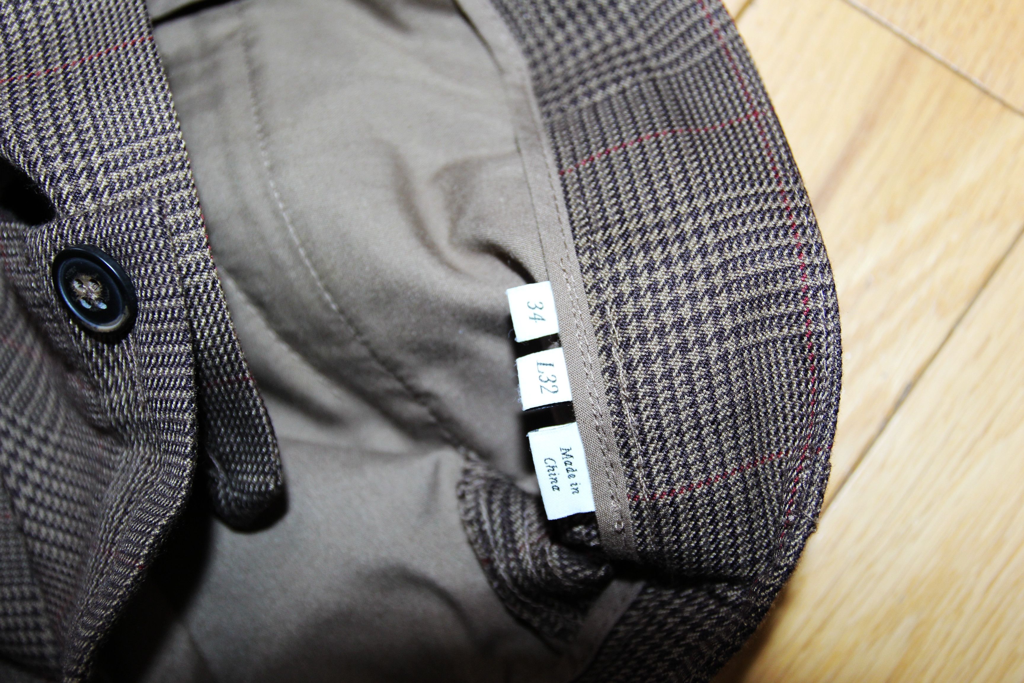 Les Deux BNWT AW25 LES DEUX RANDALL HOUNDSTOOTH SUIT PANTS 34 Size US 34 / EU 50 - 9 Thumbnail