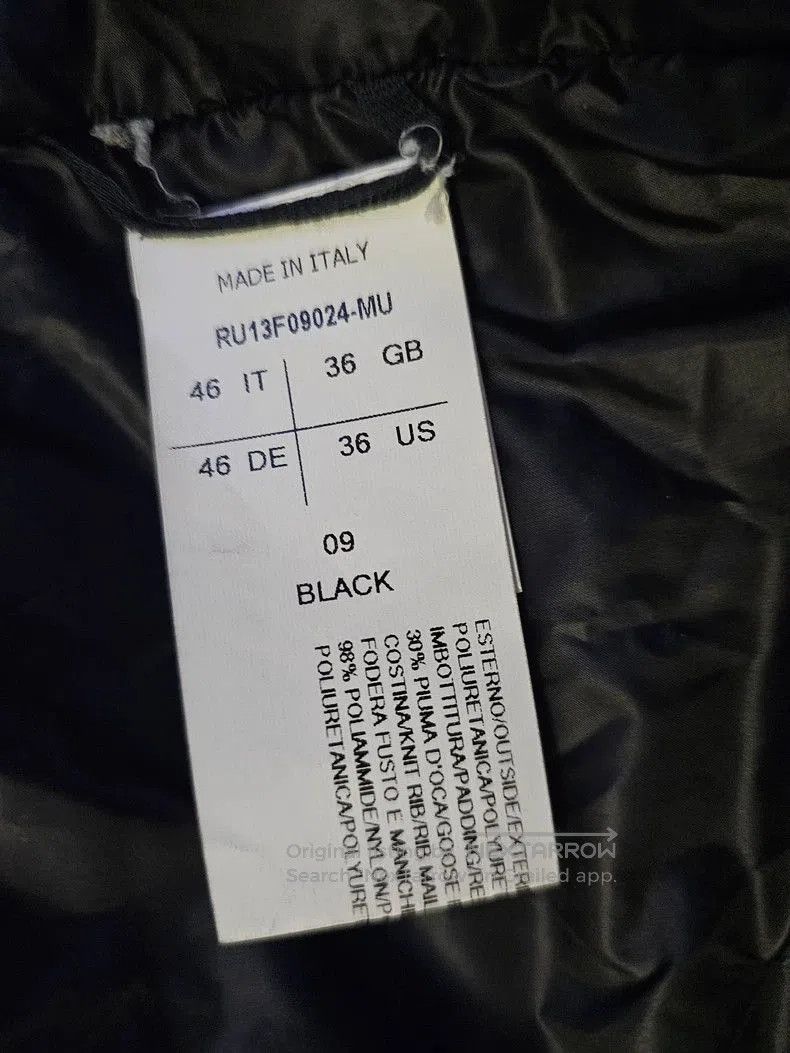 Rick Owens Rick Owens Men's Black Down Coat. Size US M / EU 48-50 / 2 - 6 Thumbnail