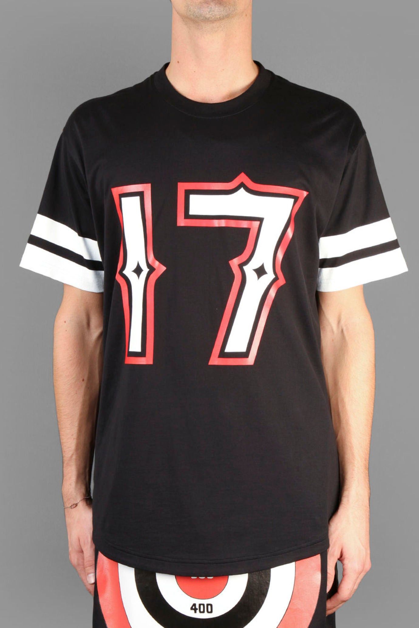 Givenchy Black 17 Print Oversized T-Shirt Size US XS / EU 42 / 0 - 2 Thumbnail