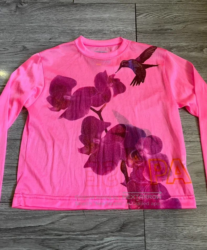 Walter Van Beirendonck Show archive bird flower mesh trans