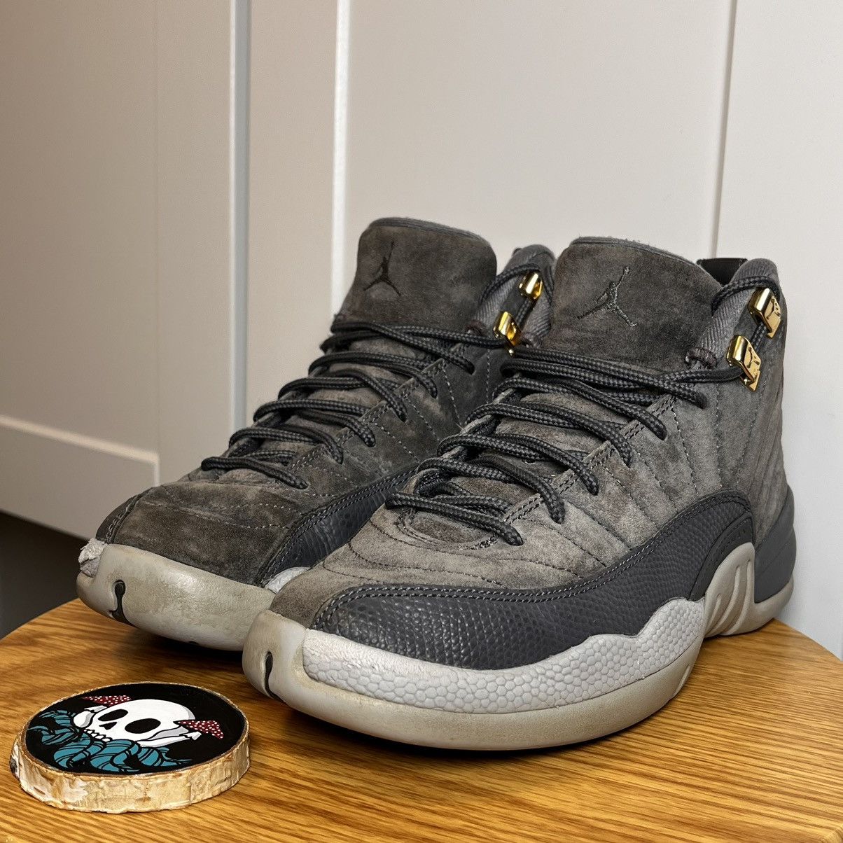 Jordan Brand •CLEAN• Jordan 12 Retro GS Dark Grey 5.5Y/7W Size US 7 / IT 37 - 5 Thumbnail